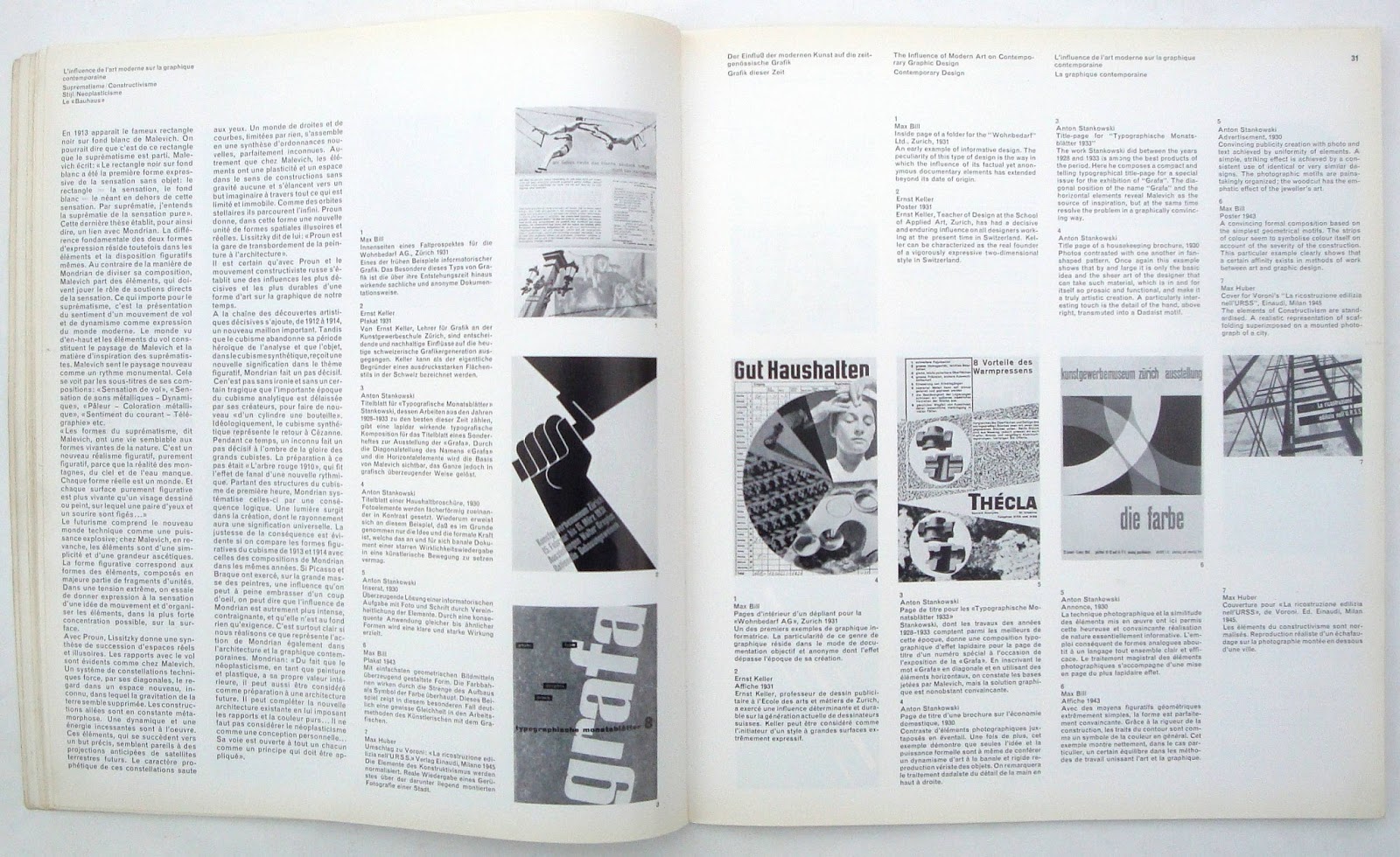 Neue Grafik / New Graphic Design / Graphisme actual / Issue 1, September, 1958