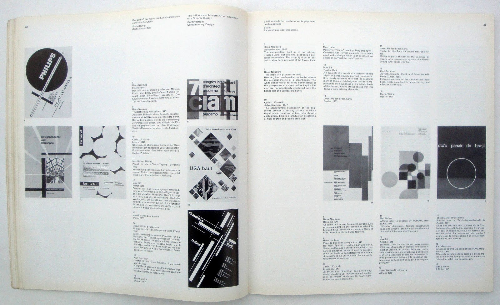 Neue Grafik / New Graphic Design / Graphisme actual / Issue 1, September, 1958