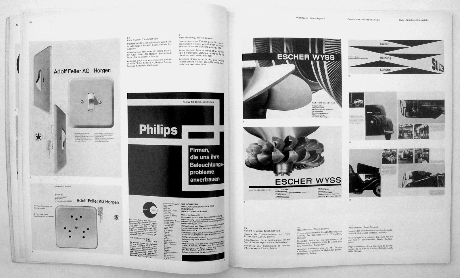 Neue Grafik / New Graphic Design / Graphisme actual / Issue 1, September, 1958