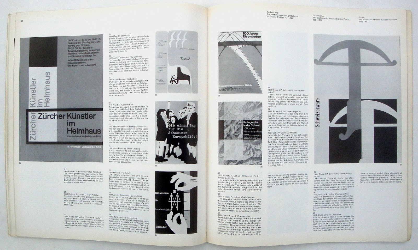 Neue Grafik / New Graphic Design / Graphisme actual / Issue 1, September, 1958