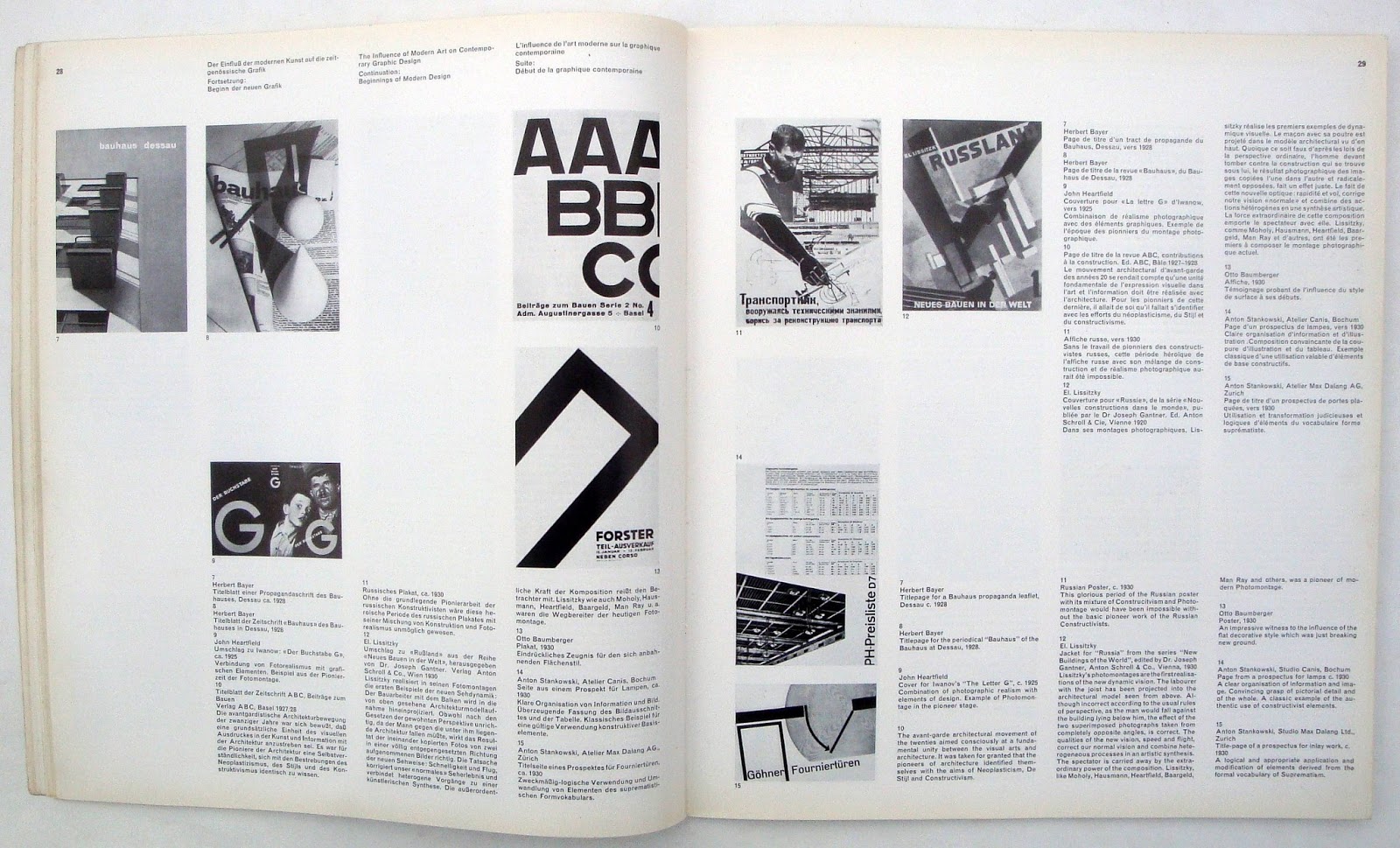 Neue Grafik / New Graphic Design / Graphisme actual / Issue 1, September, 1958