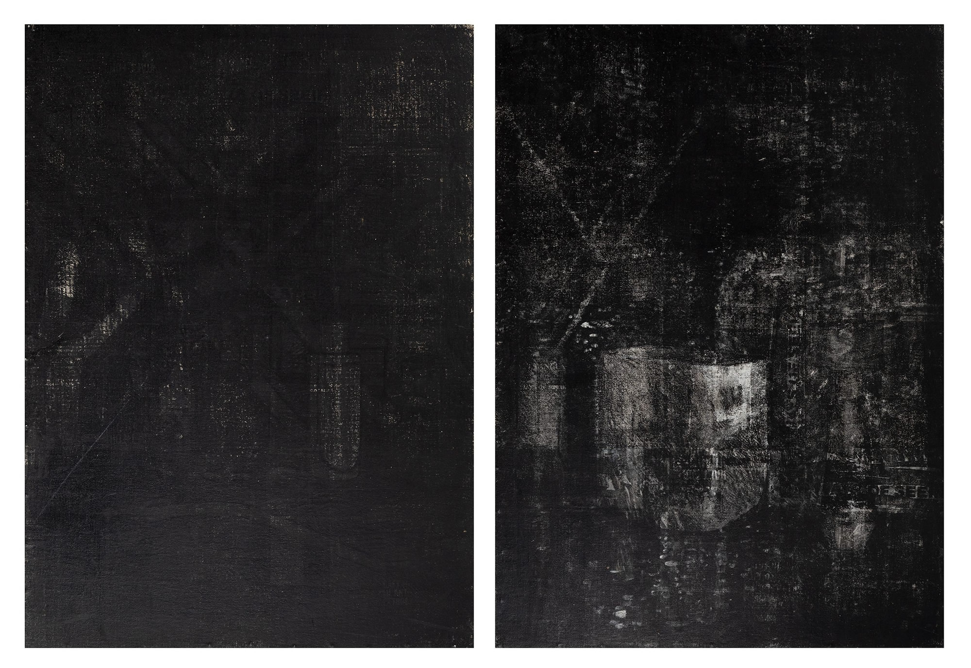 Art & Language: Studio literature #1 & #2, (93 x 67 cm) 1984.