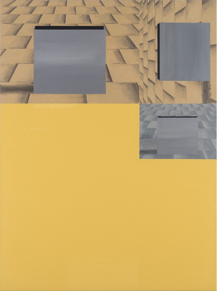 Art & Language: Background, incident, foreground LVIX, (122 x 89.5 cm) 1995.