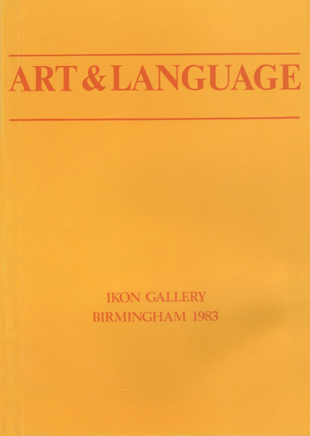 Art & Language / Charles Harrison, Art & Language