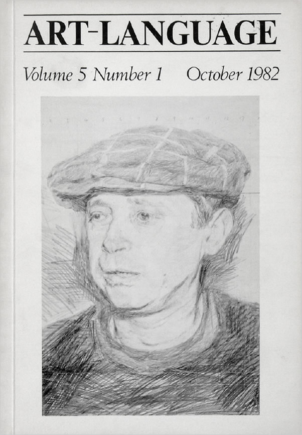 Art-Language: Vol. 5, No. 1 (October 1982) / Art & Language