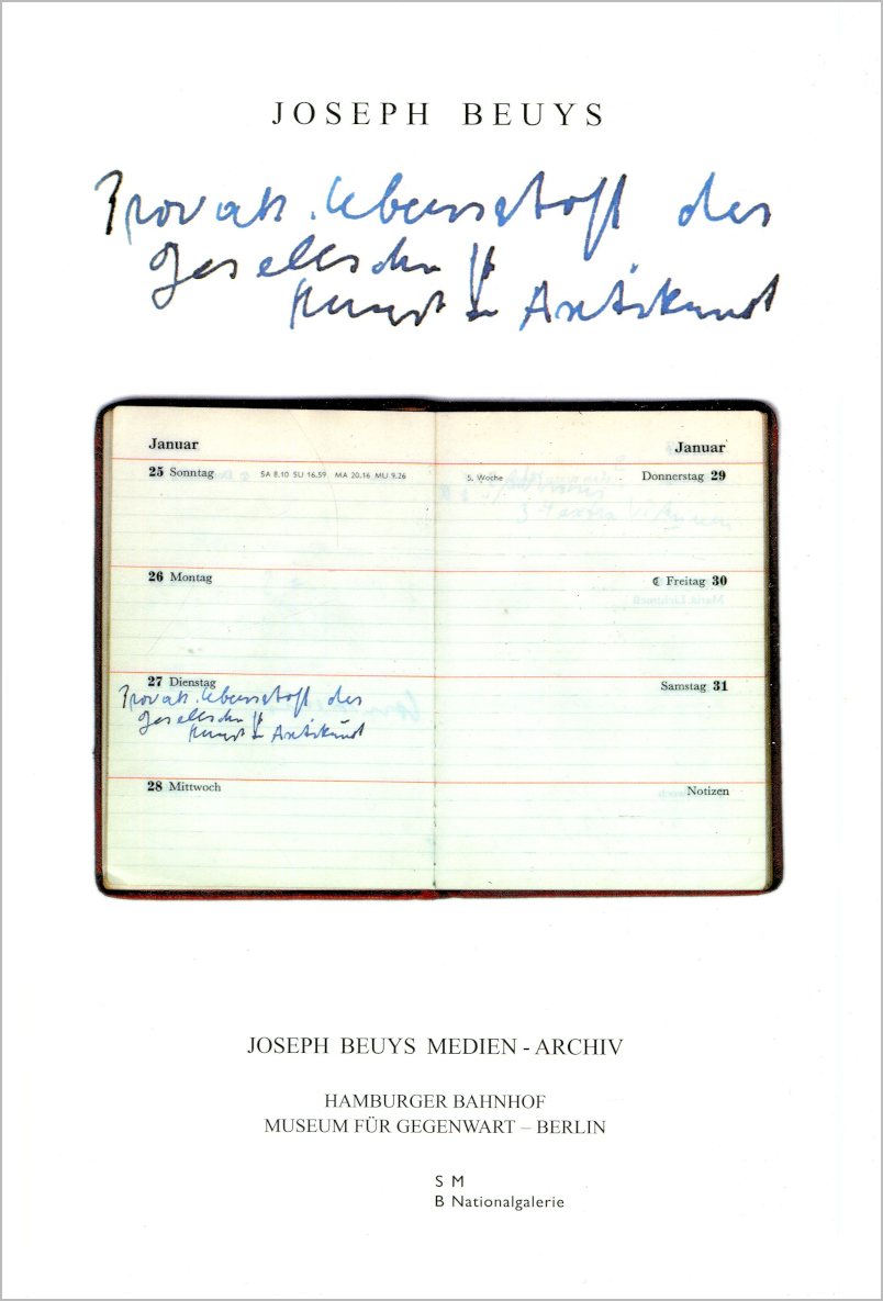 Joseph Beuys: Provokation Lebensstoff der Gesellschaft. Kunst und Antikunst Joseph Beuys Medien-Archiv, Nr. 3 / Eugen Blume, Wieland Schmied, Karl Heinz Bohrer,Georg Jappe