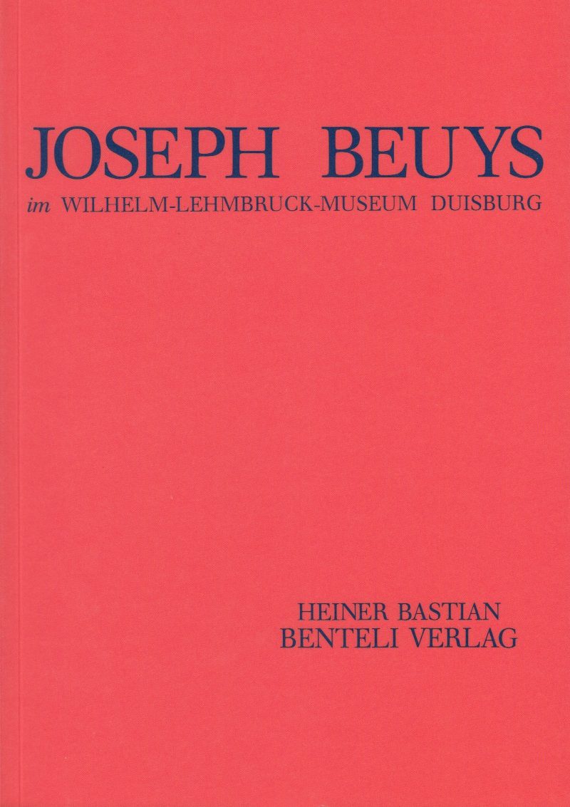 Joseph Beuys im Wilhelm-Lehmbruck-Museum Duisburg / Heiner Bastian