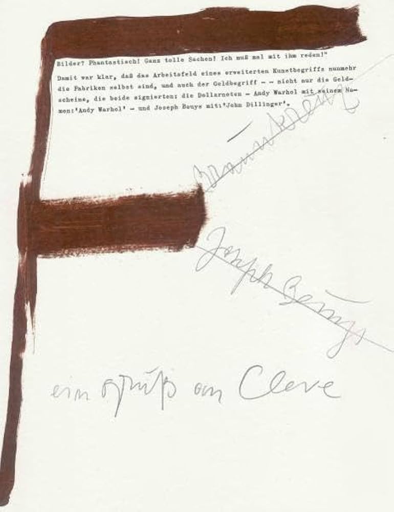 Joseph Beuys: Gruss an Cleve / Guido de Werd