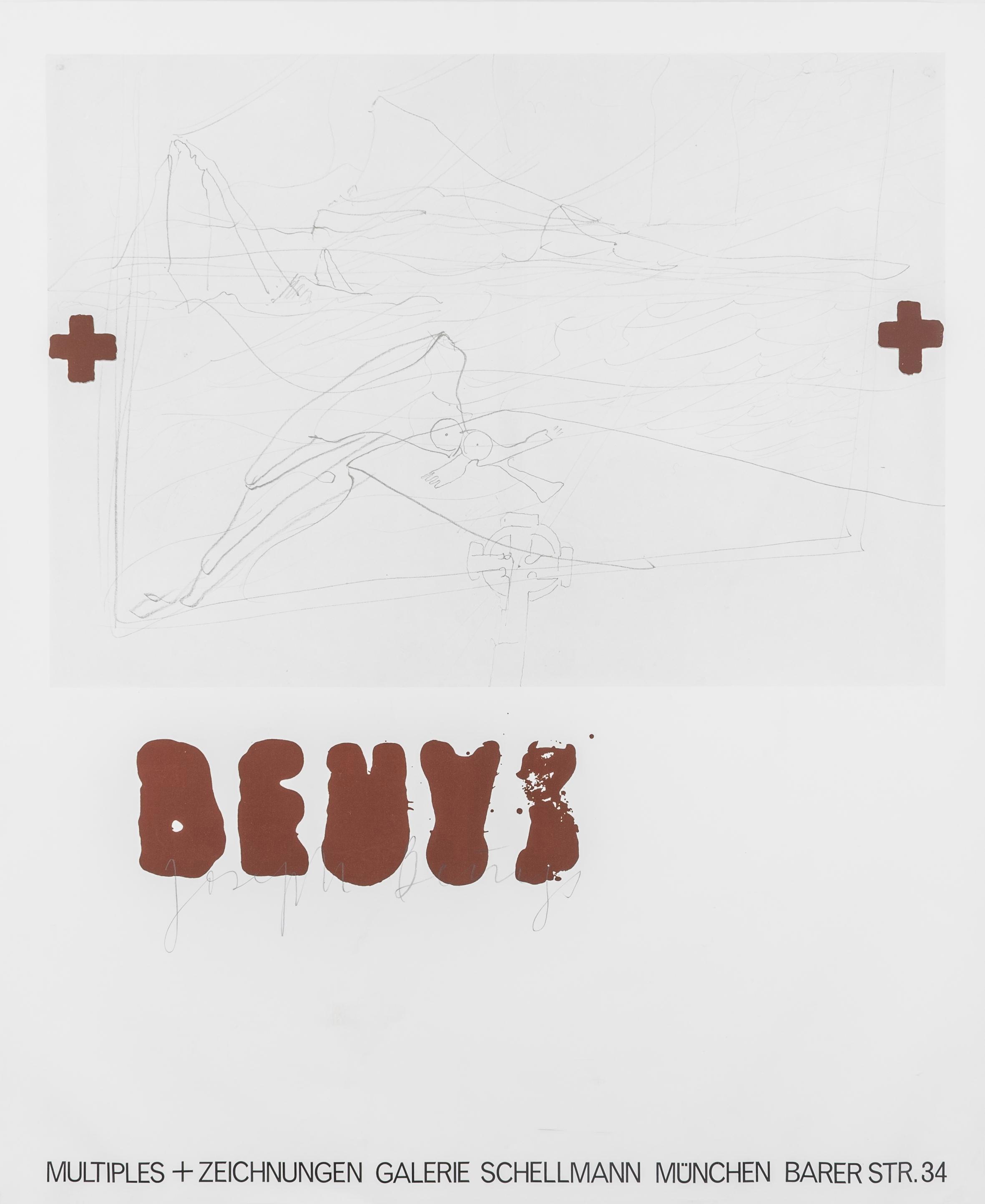 Beuys: Multiples and Zeichnungen. Galerie Schellmann. 1971
