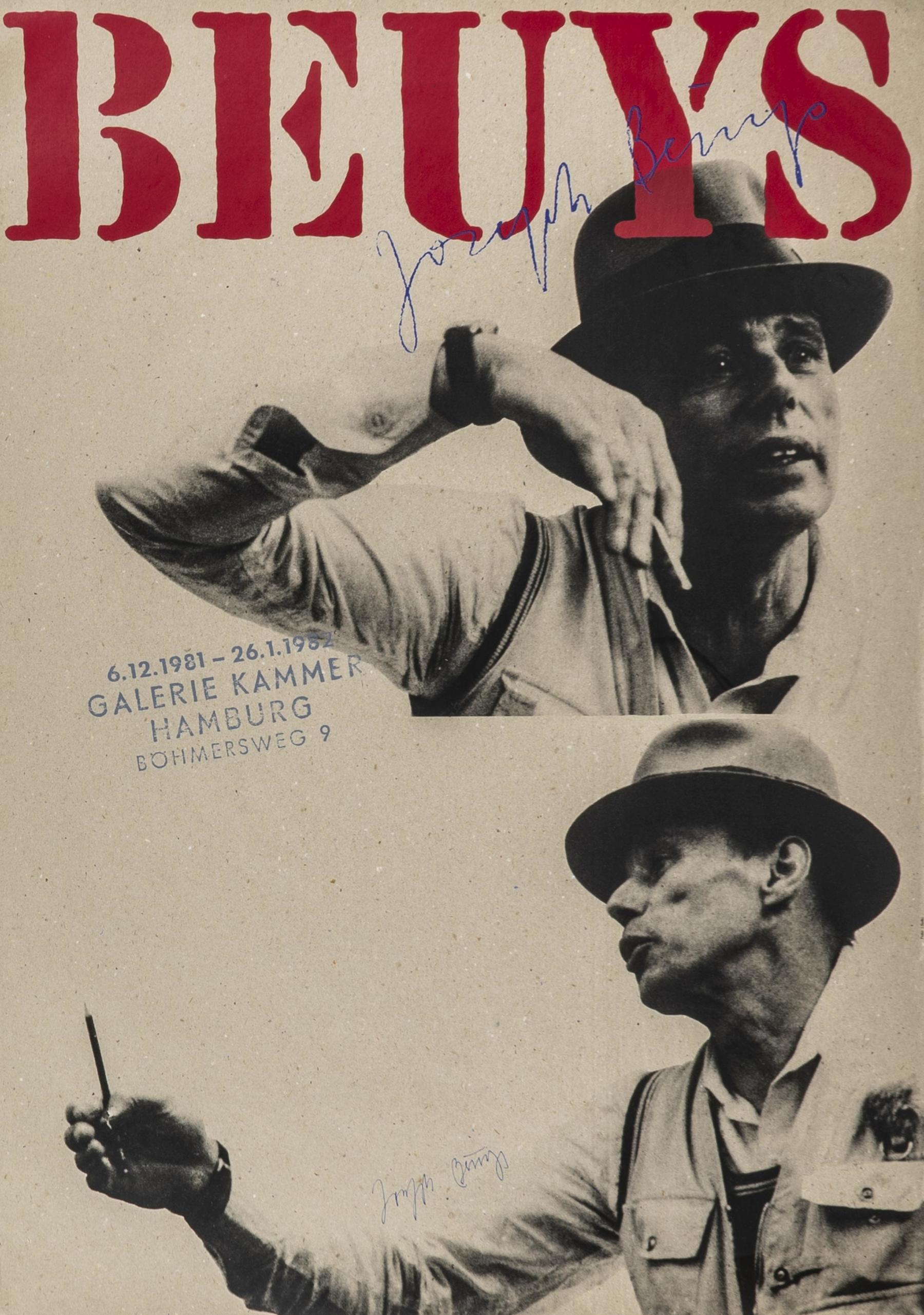 BEUYS: Galerie Kammer, Hamburg. 1981
