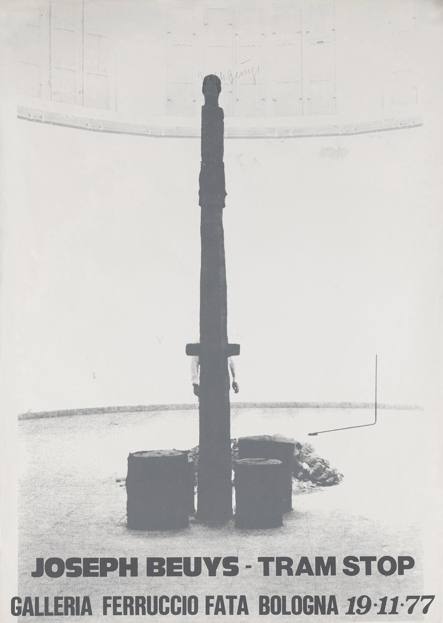 Joseph Beuys: Tramstop. 1977