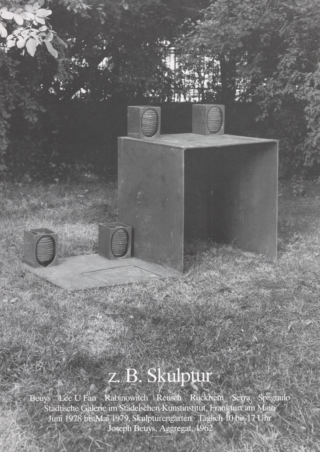 z.B. Skulptur. 1978