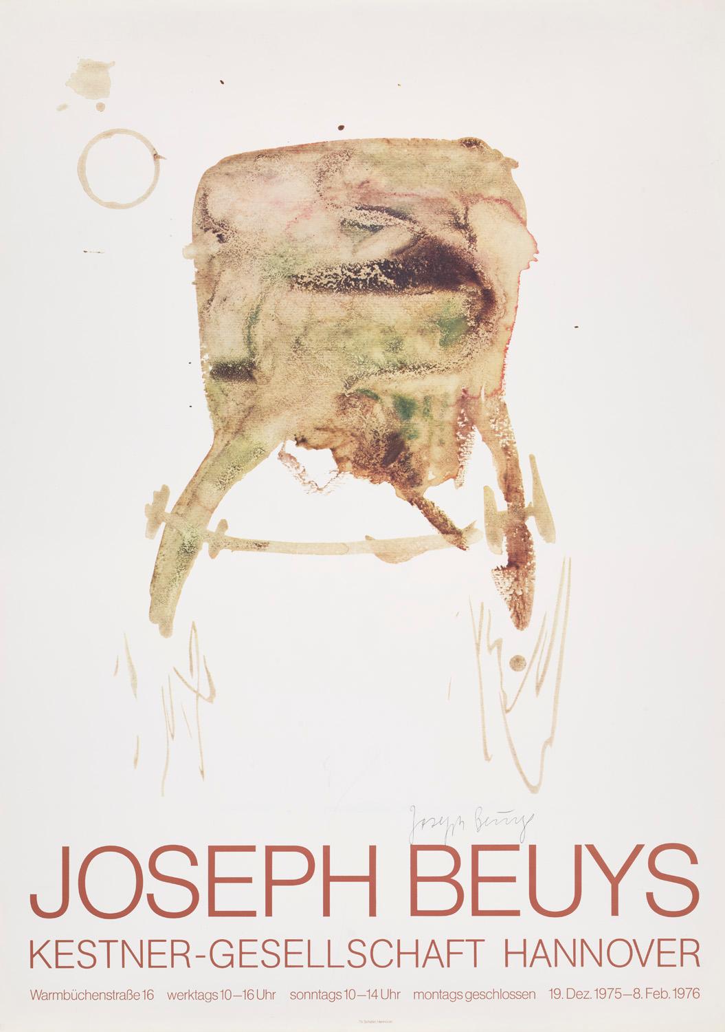 Joseph Beuys: Kestner-Gesellschaft Hannover. 1975–6