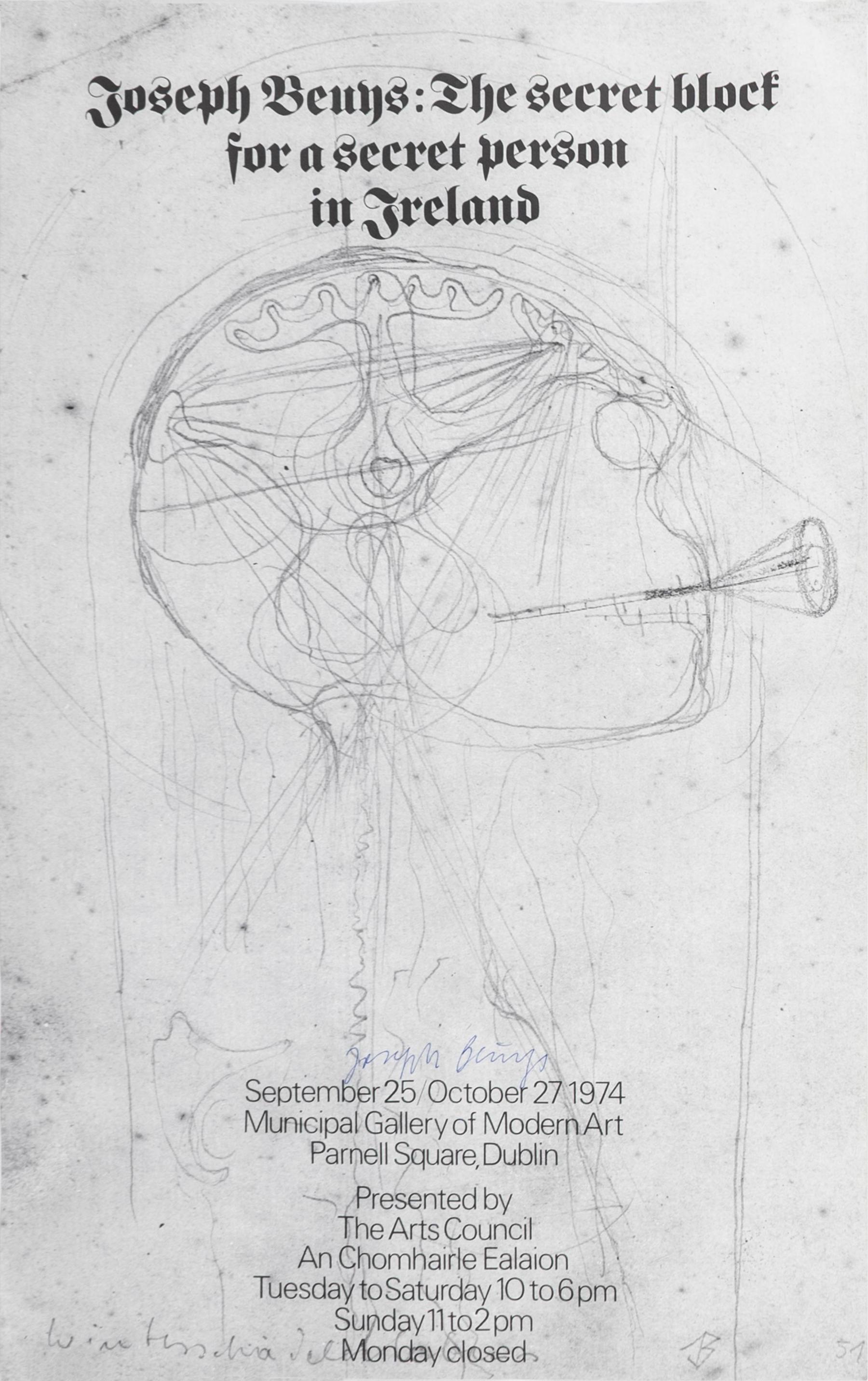 Joseph Beuys: The Secret Block for a Secret Person in Ireland. 1974