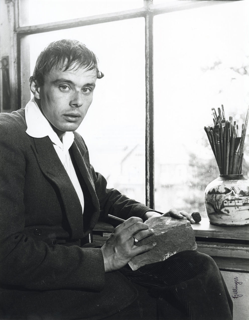 Joseph Beuys in Koekkoeks Belvedere, 1950