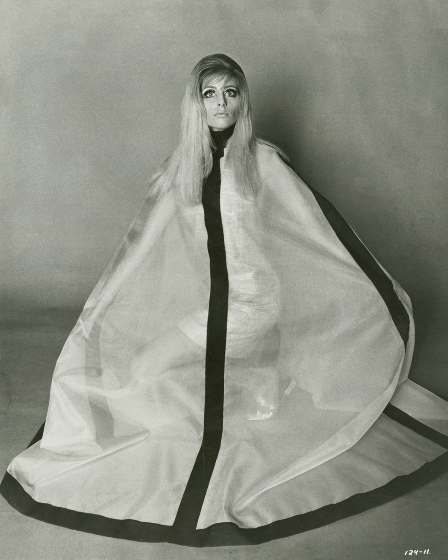 Blow-Up (1966), Jill Kennington, production still, Arthur Evans.