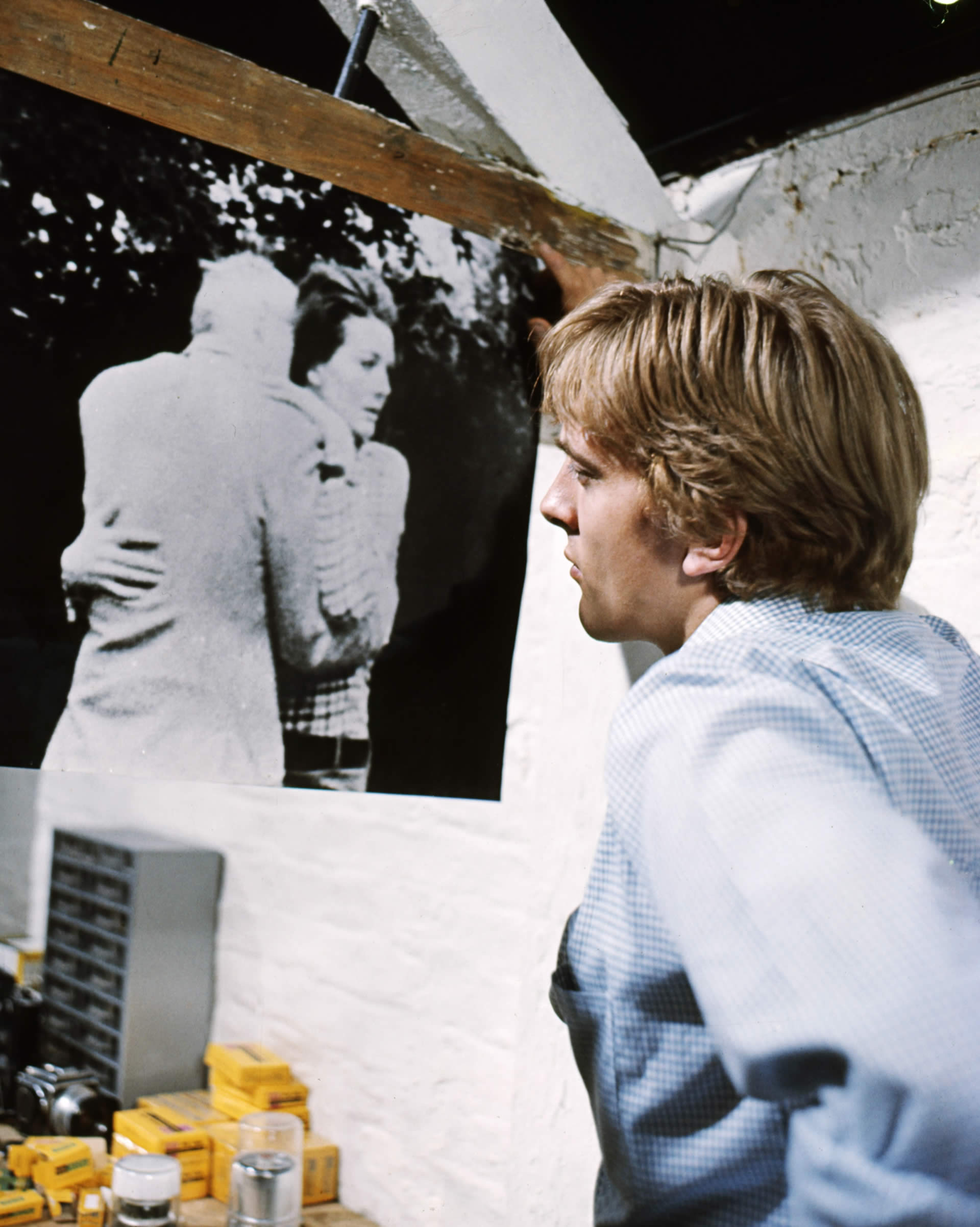 Blow-Up (1966), David Hemmings, production still, Arthur Evans.