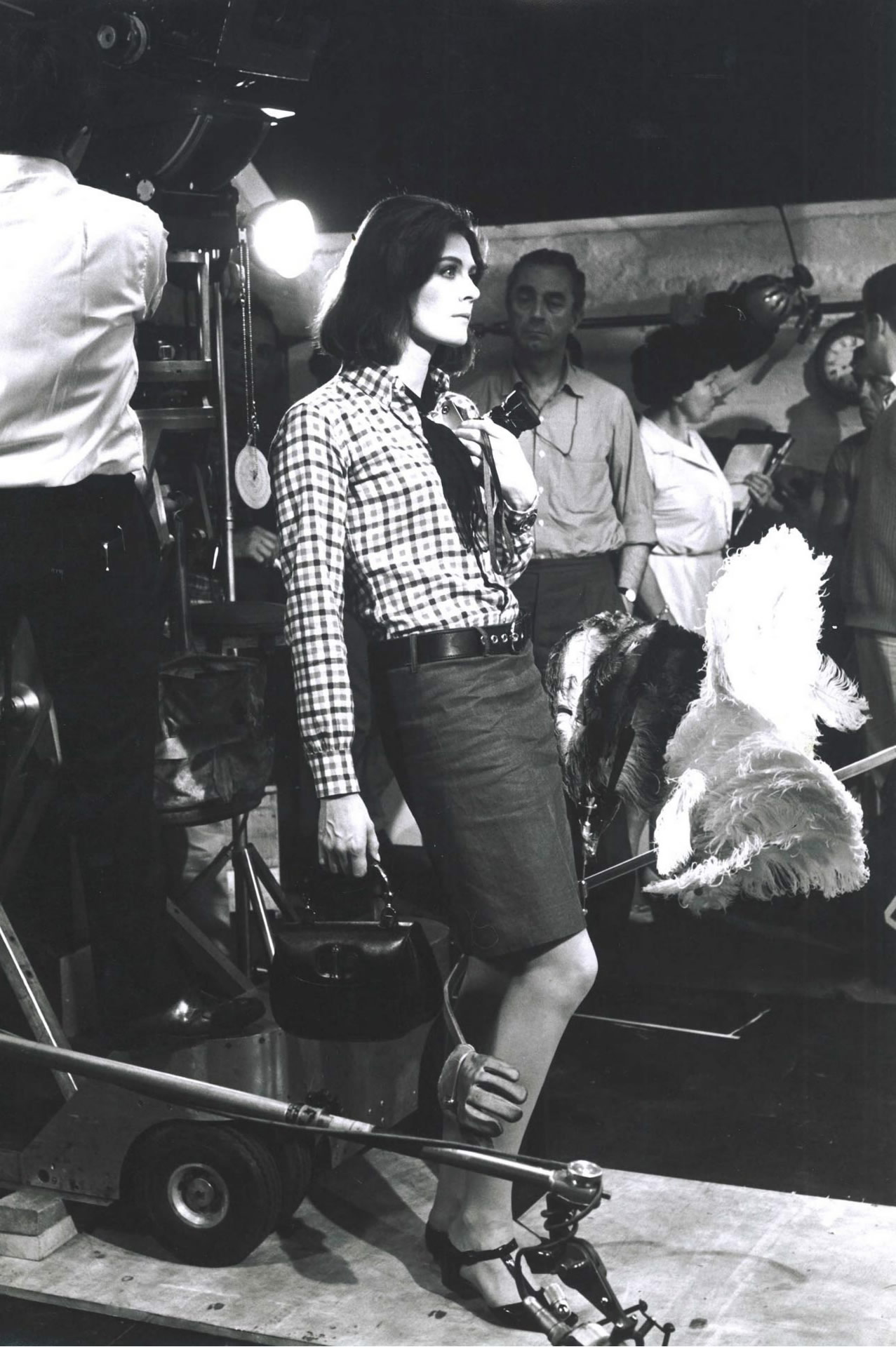 Blow-Up (1966), Vanessa Redgrave, production still, Arthur Evans.