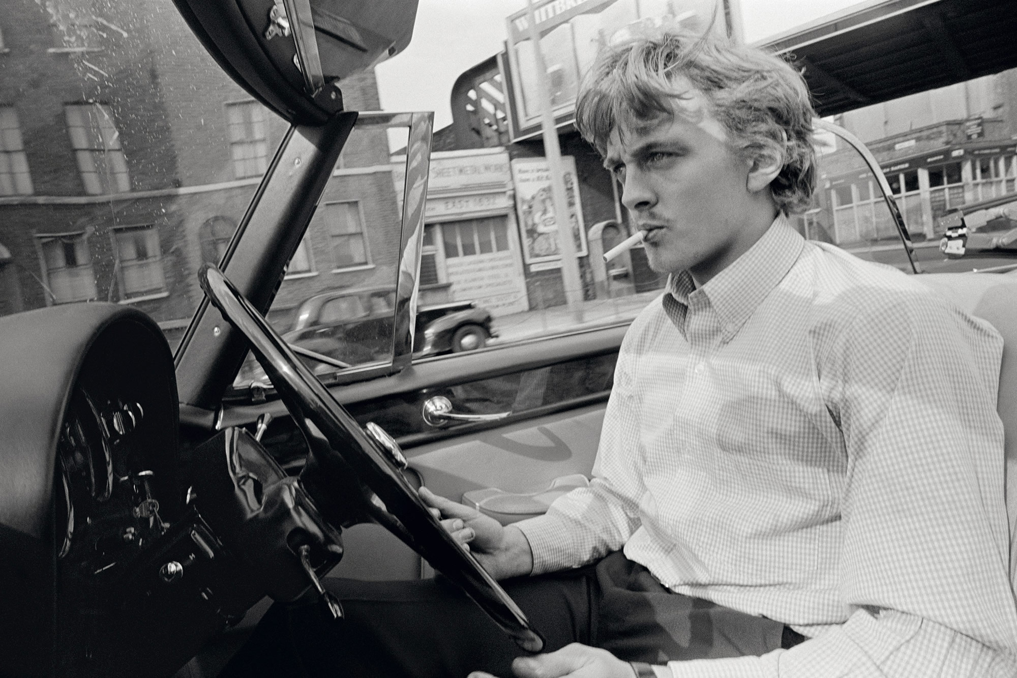Blow-Up (1966), David Hemmings, production still, Terry O’Neill.
