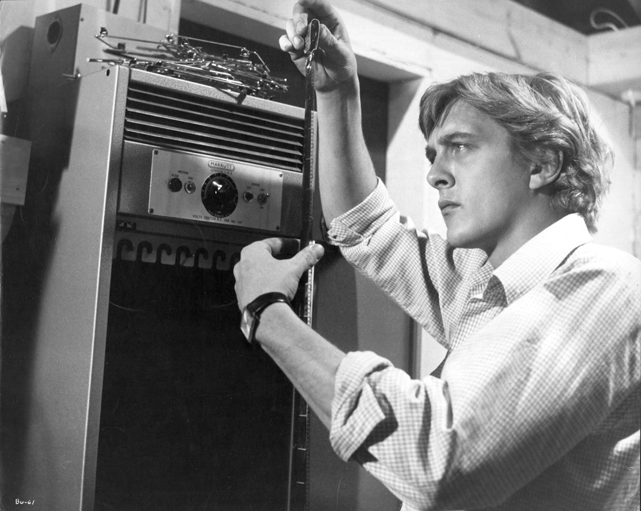 Blow-Up (1966), David Hemmings, production still, Arthur Evans.