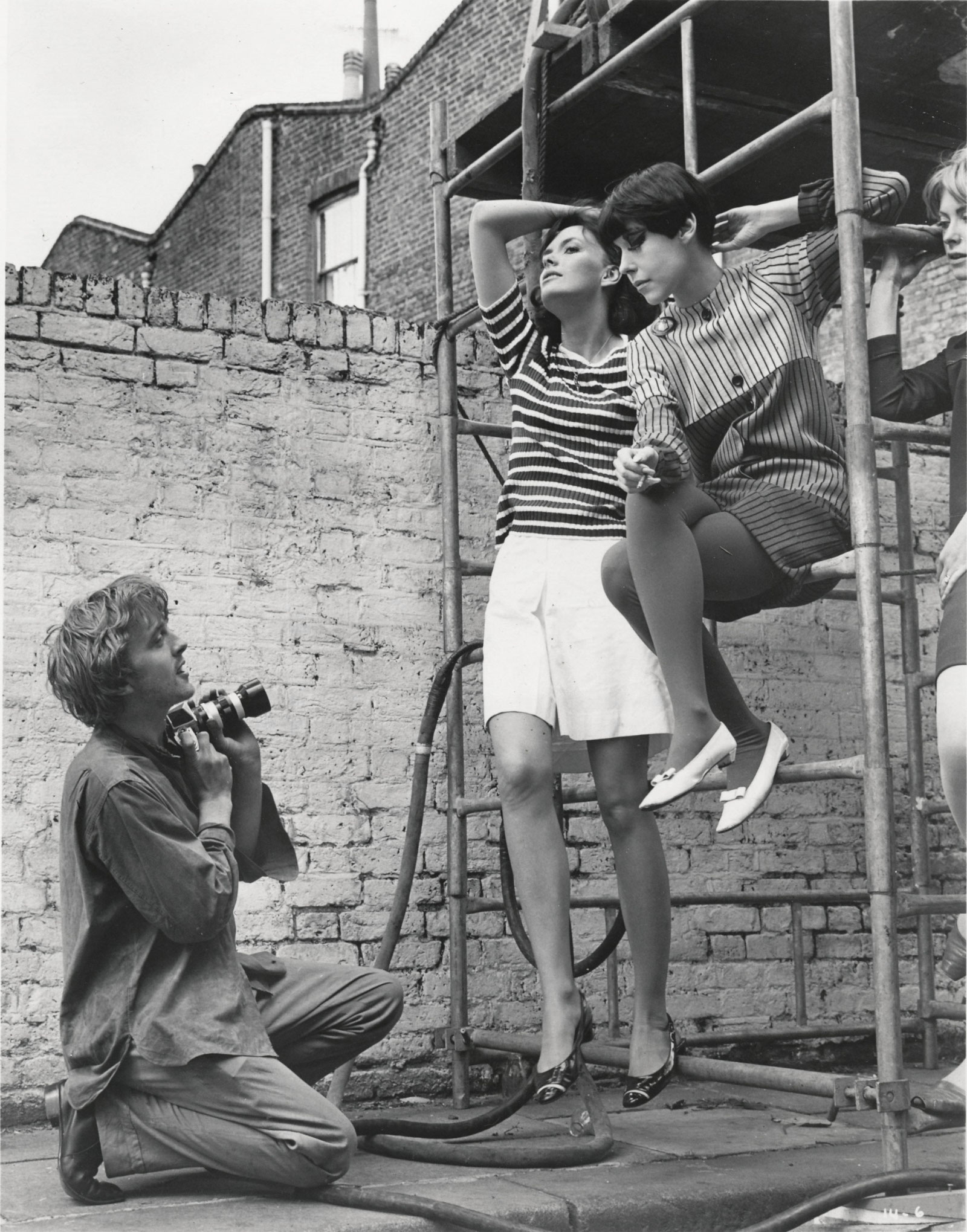 Blow-Up (1966), David Hemmings, production still, Arthur Evans.