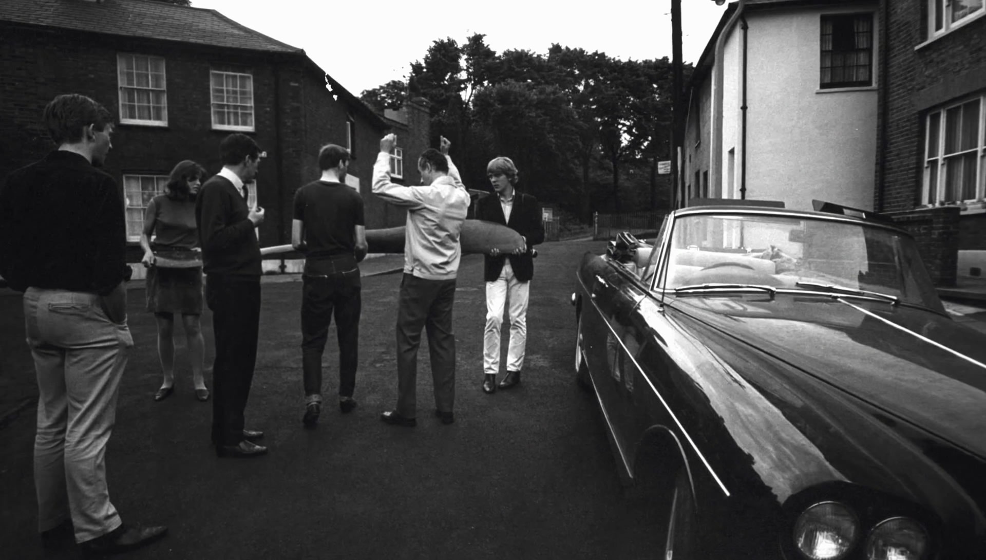 Blow-Up (1966), production still, Arthur Evans.