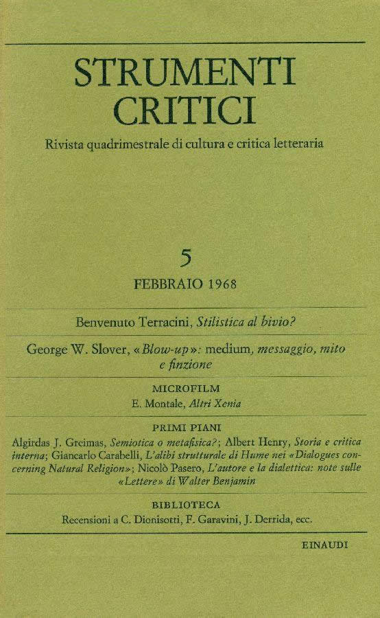 Blow-Up: Medium, Message, Mythos and Make-Believe: George Slovere