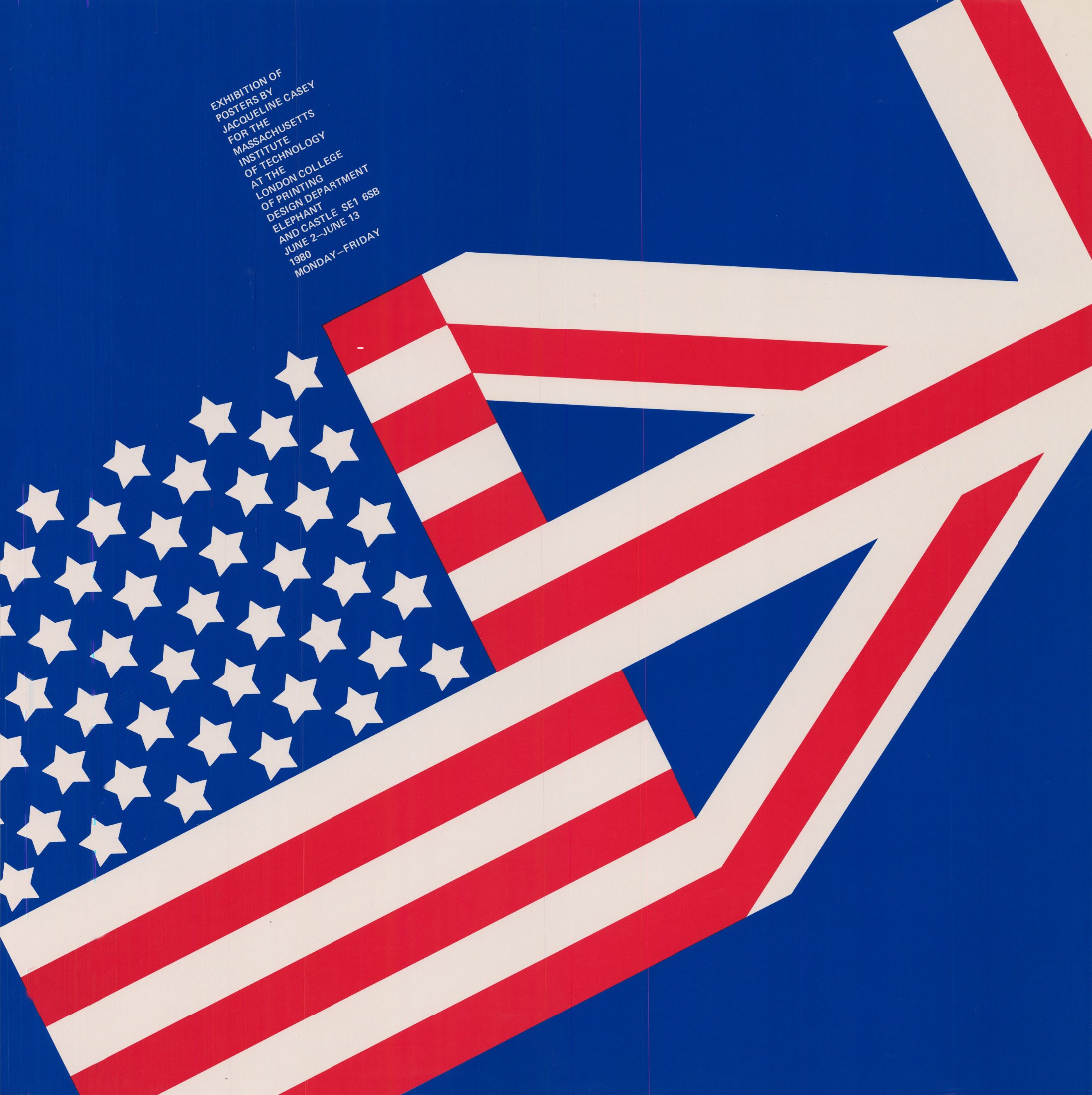 Jacqueline Casey: Exhibition of Posters by Jacqueline Casey, Poster, 1980.