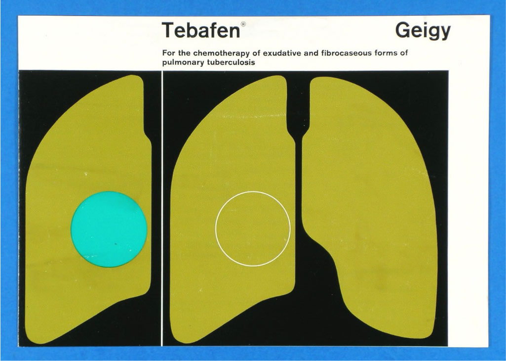 Tebafen Geigy. Designer: August Maurer