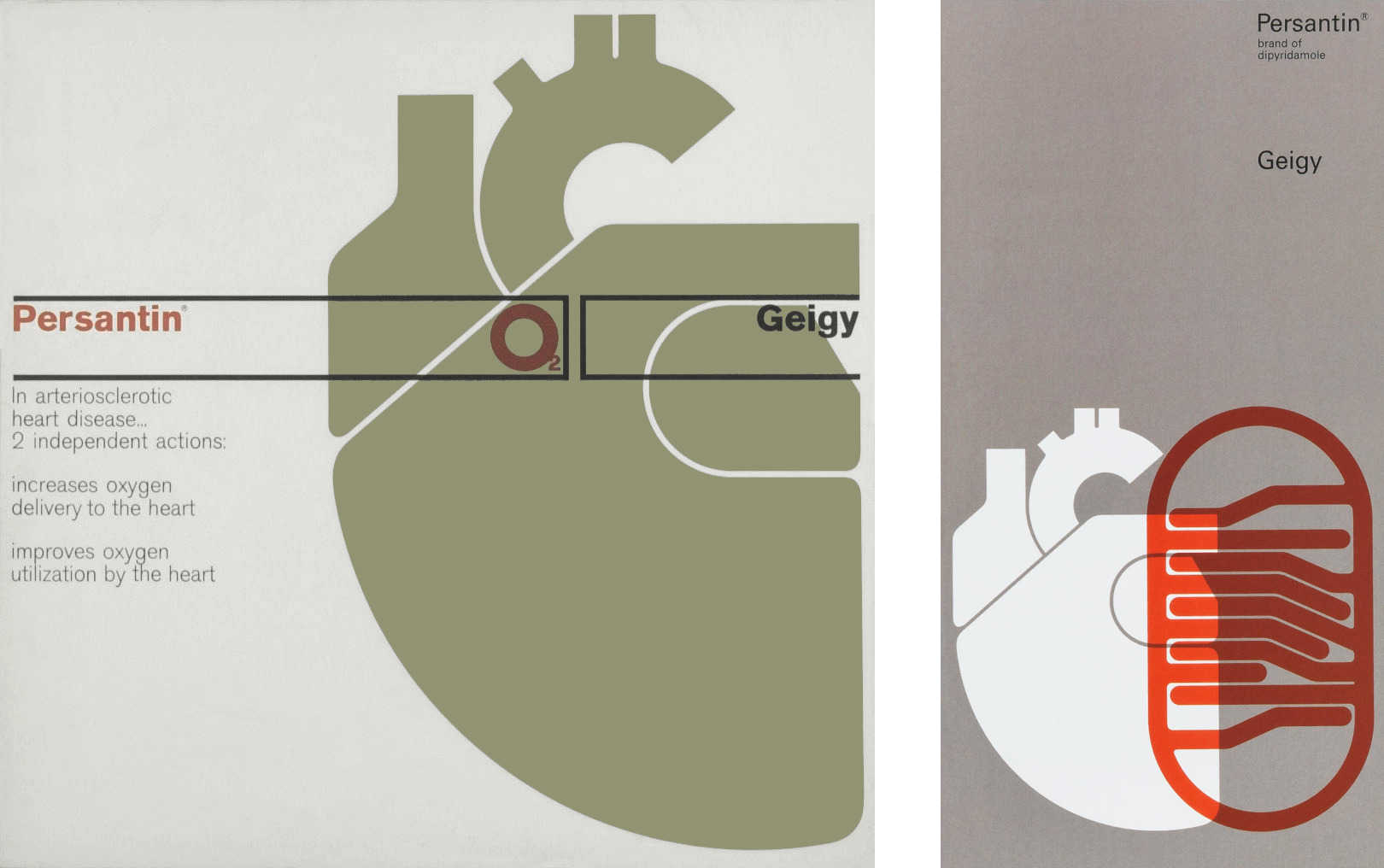 Persantin. Designer: Fred Troller, 1961–1963