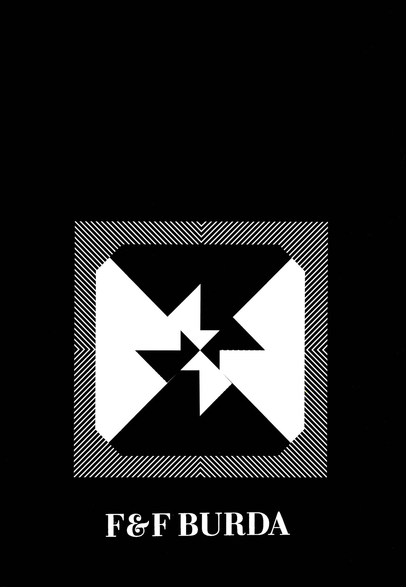 F&F Burda. Corporate Identity. / Design: Karl Gerstner