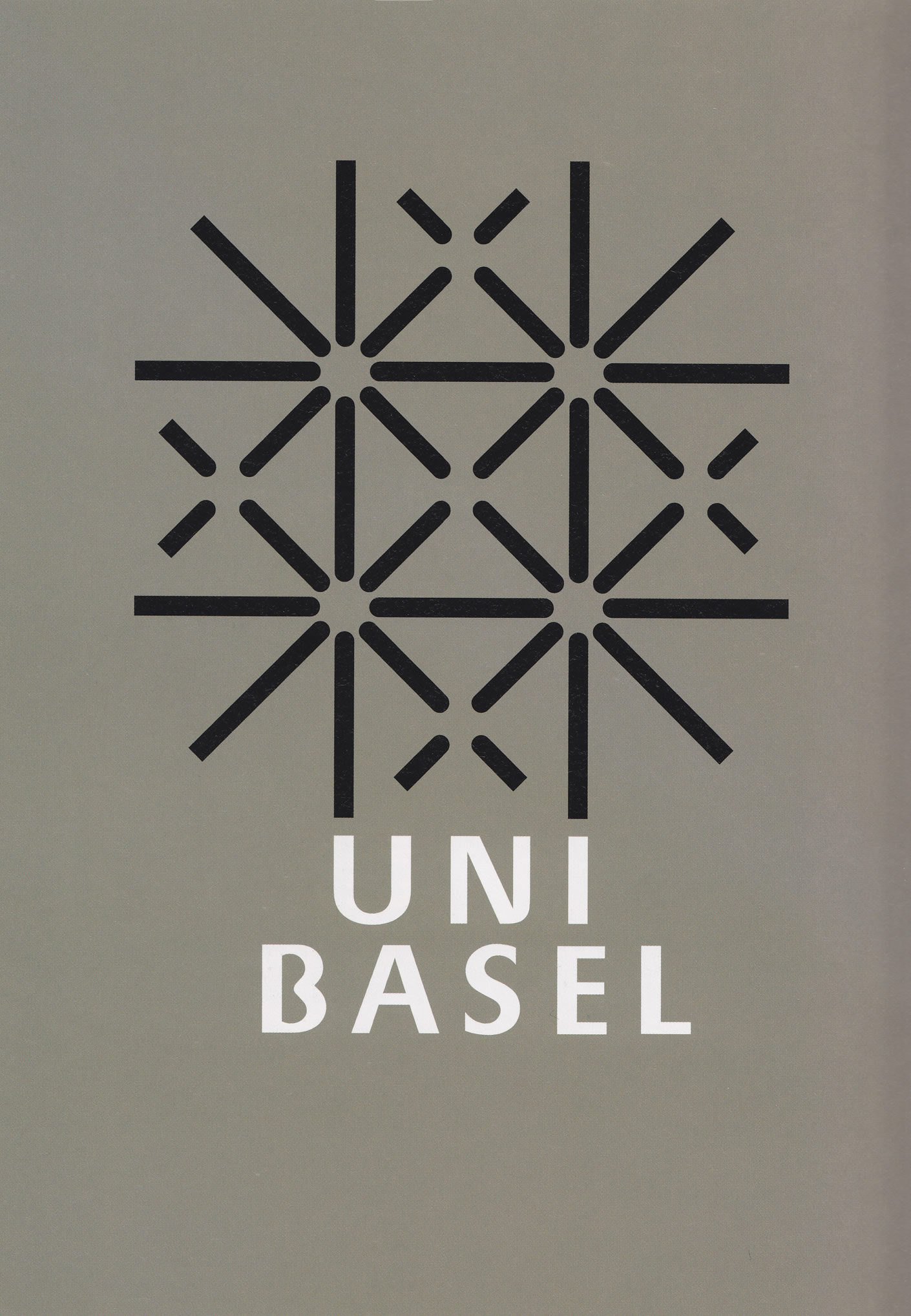 University of Basel. Logo. / Design: Karl Gerstner