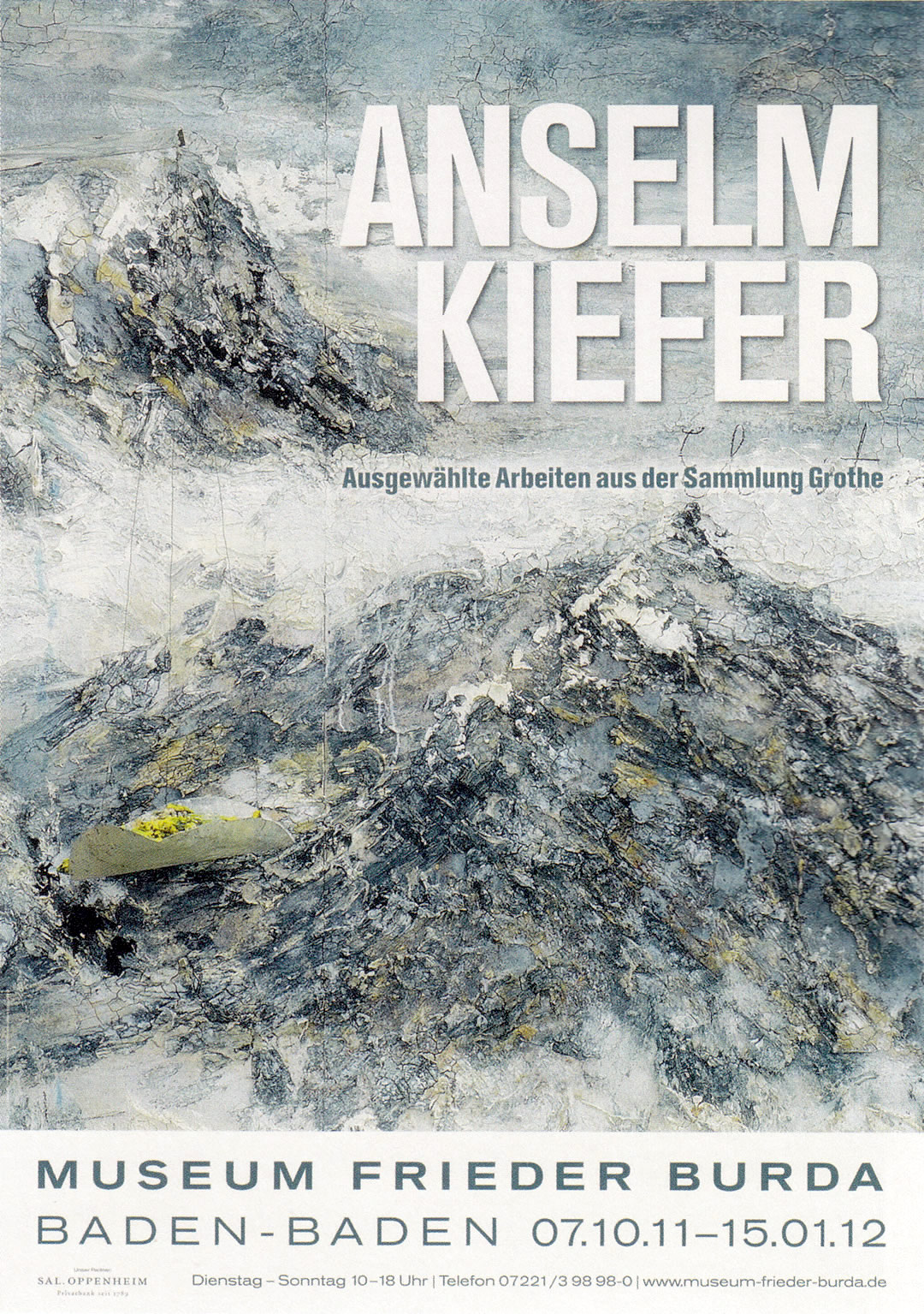 Ausgewählte Arbeiten aus der Sammlung Grothe. Museum Frieder Burda, Baden-Baden. 2011 