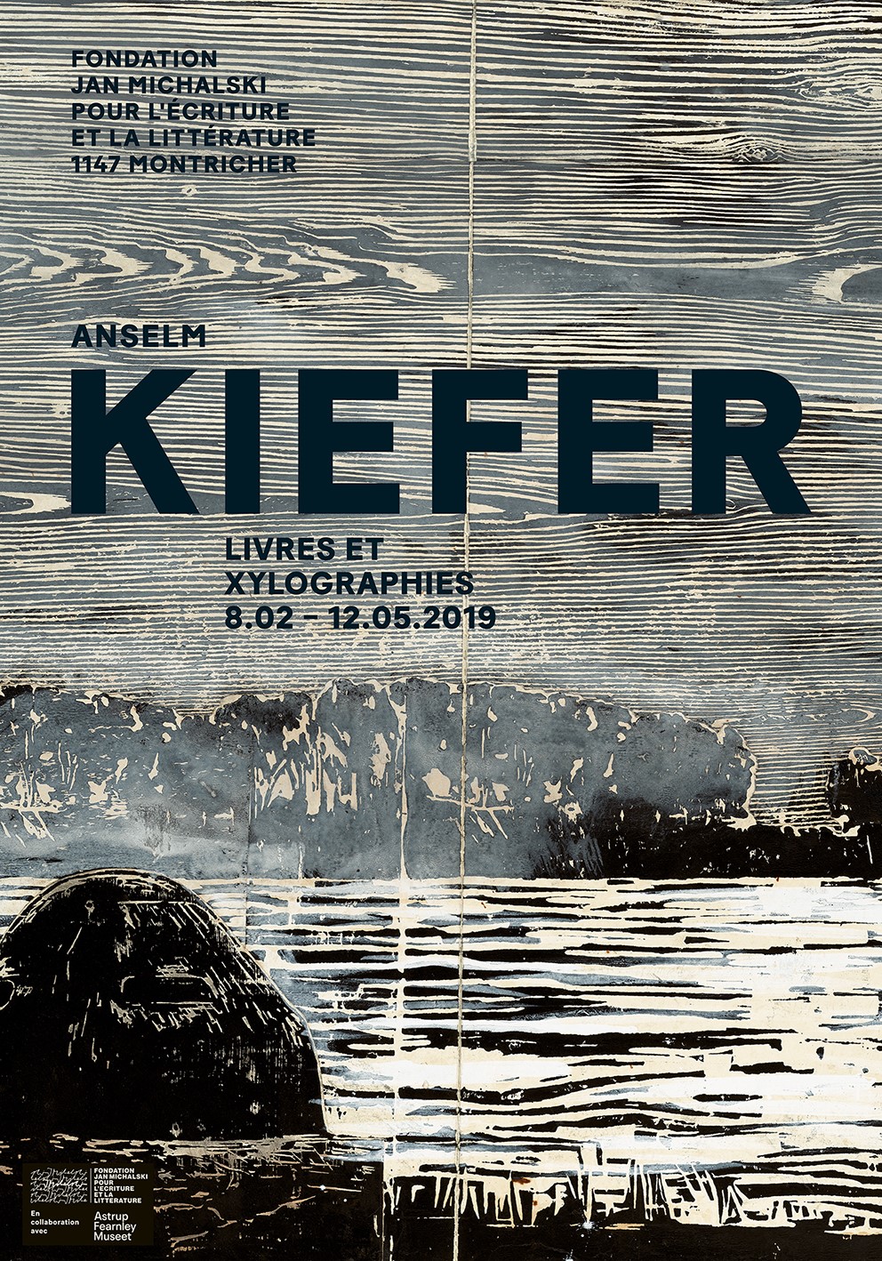 Livres et xylographies. Fondation Jan Michalski pour l'Écriture et la Littérature, Montricher. 2019