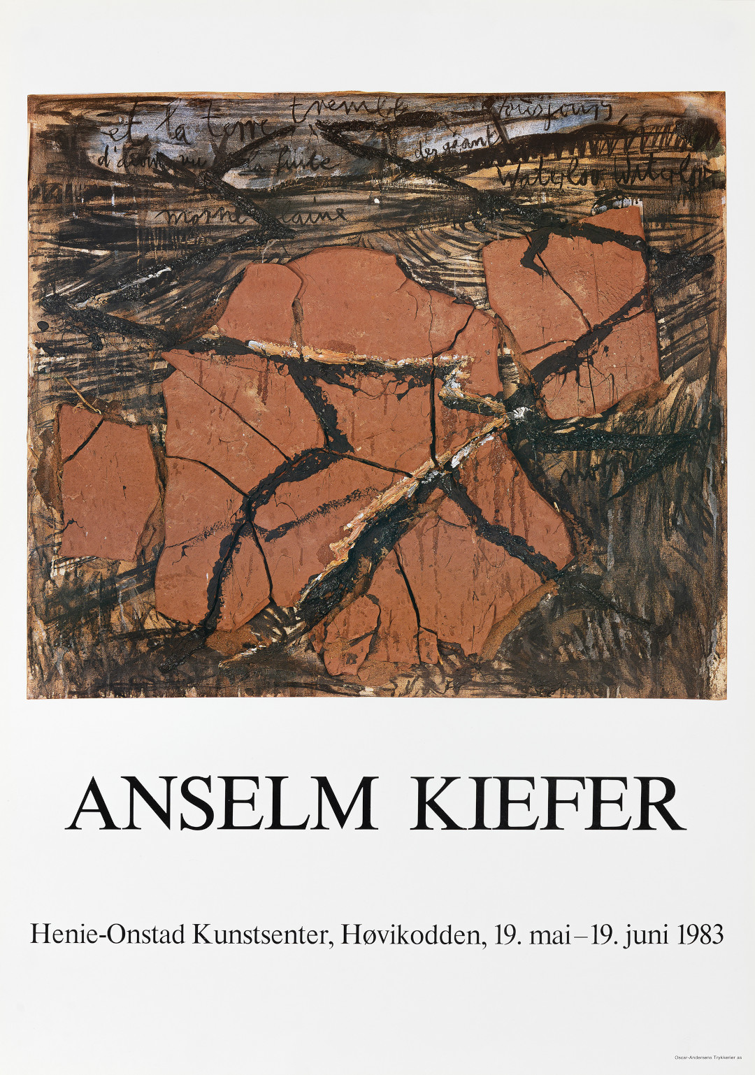 Anselm Kiefer. Henie-Onstad Kunstsenter, Høvikodden. 1983