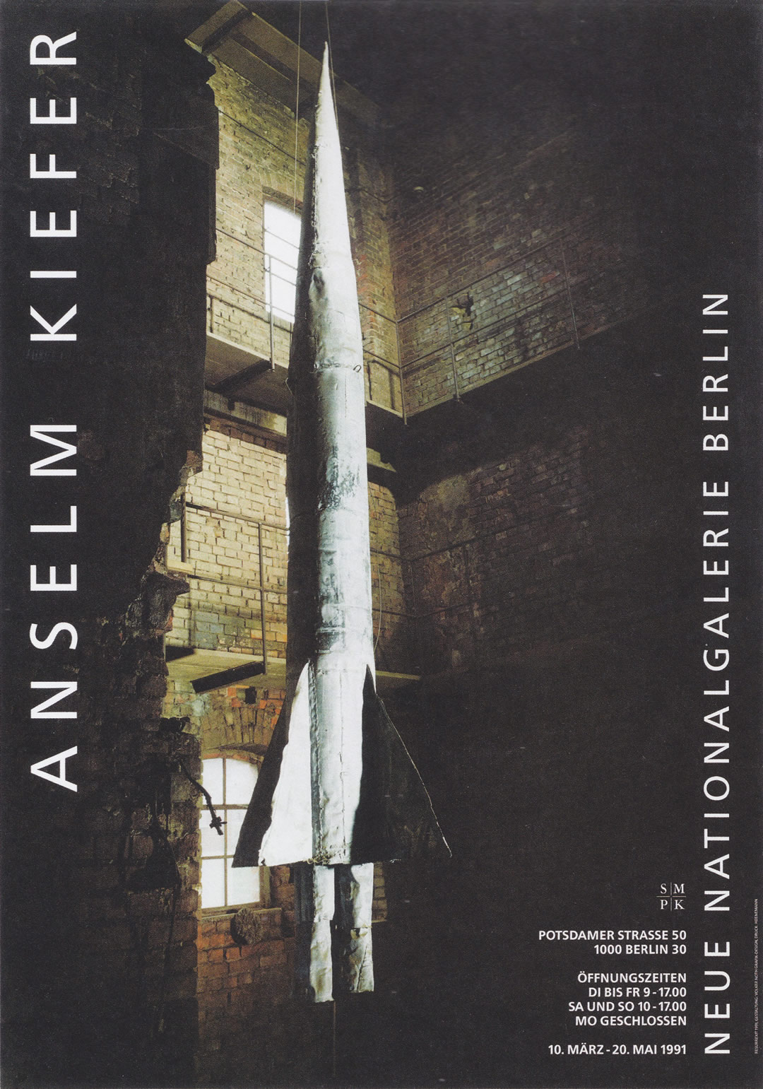 Anselm Kiefer. Neue Nationalgalerie, Berlin. 1991