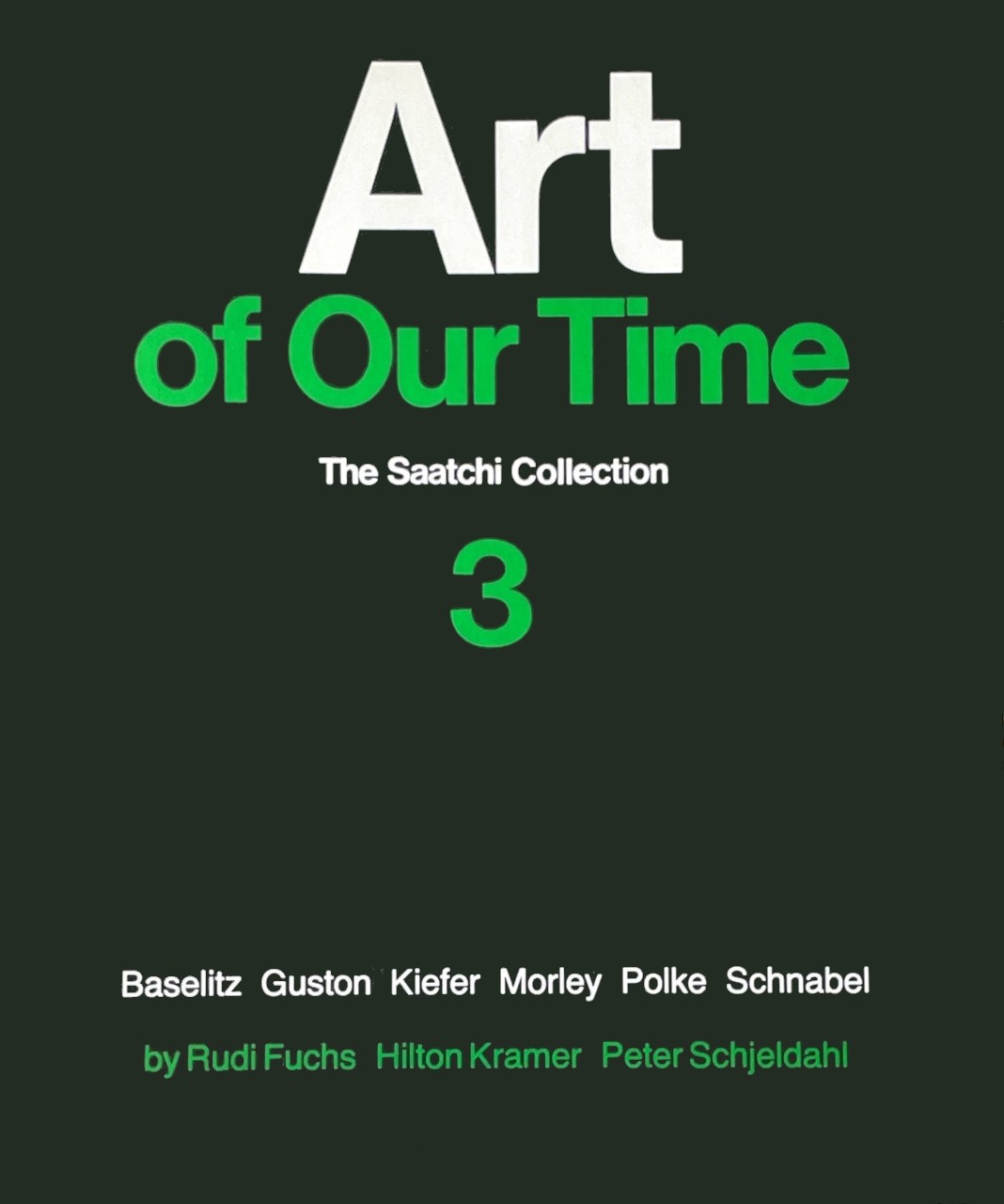 Art of Our Time: The Saatchi Ccollection, vol. 3.