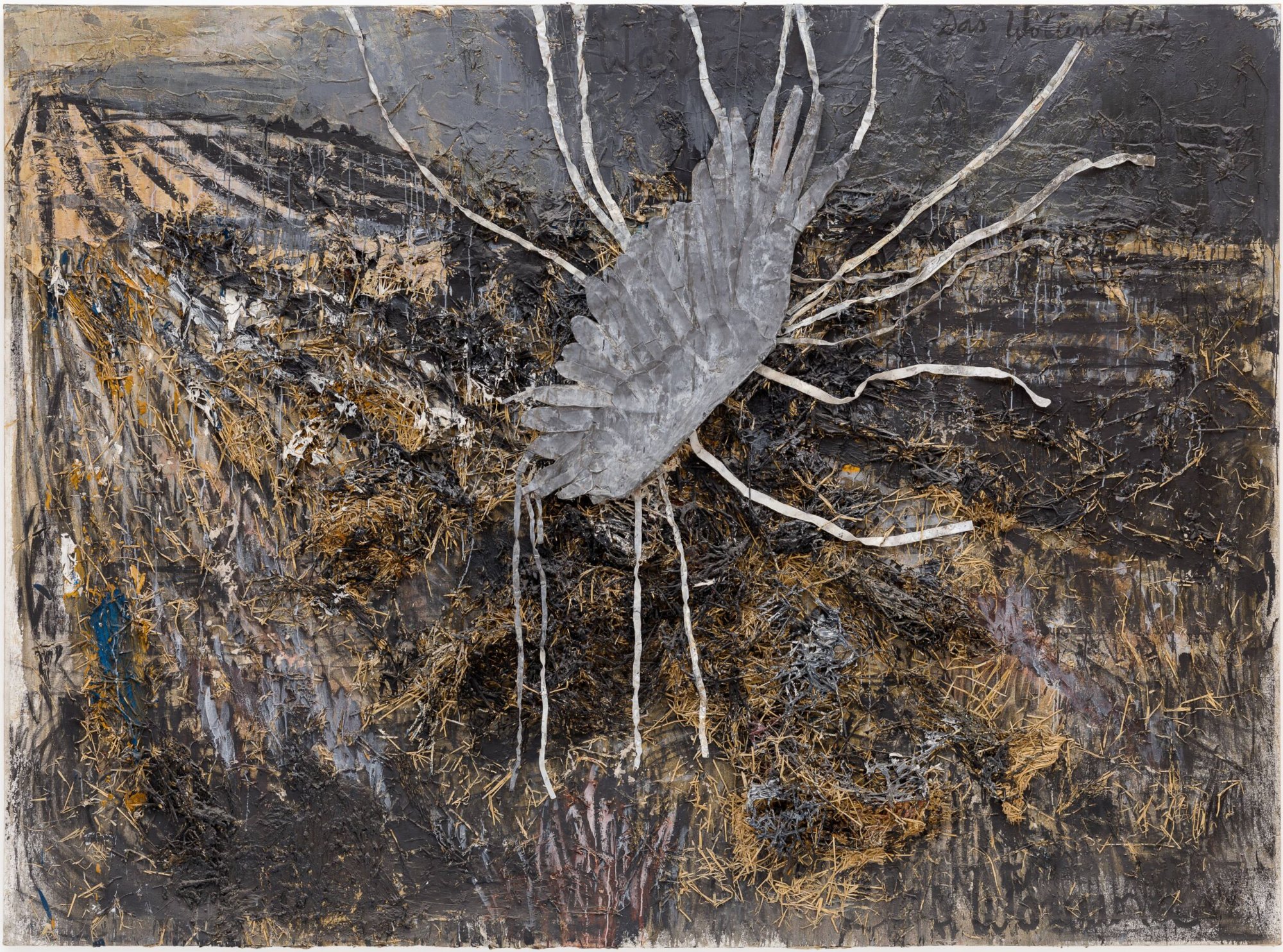 Anselm Kiefer. Wayland's Song (with Wing), Wölundlied (mitFliigel), 1982.