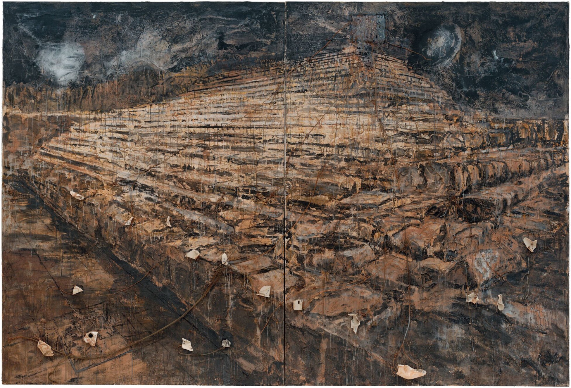 Anselm Kiefer. Osiris und Isis (Osiris and Isis), 1985-1987.