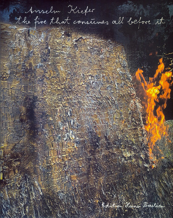 The fire that consumes all before it (Edition Heiner Bastian) / Anselm Kiefer