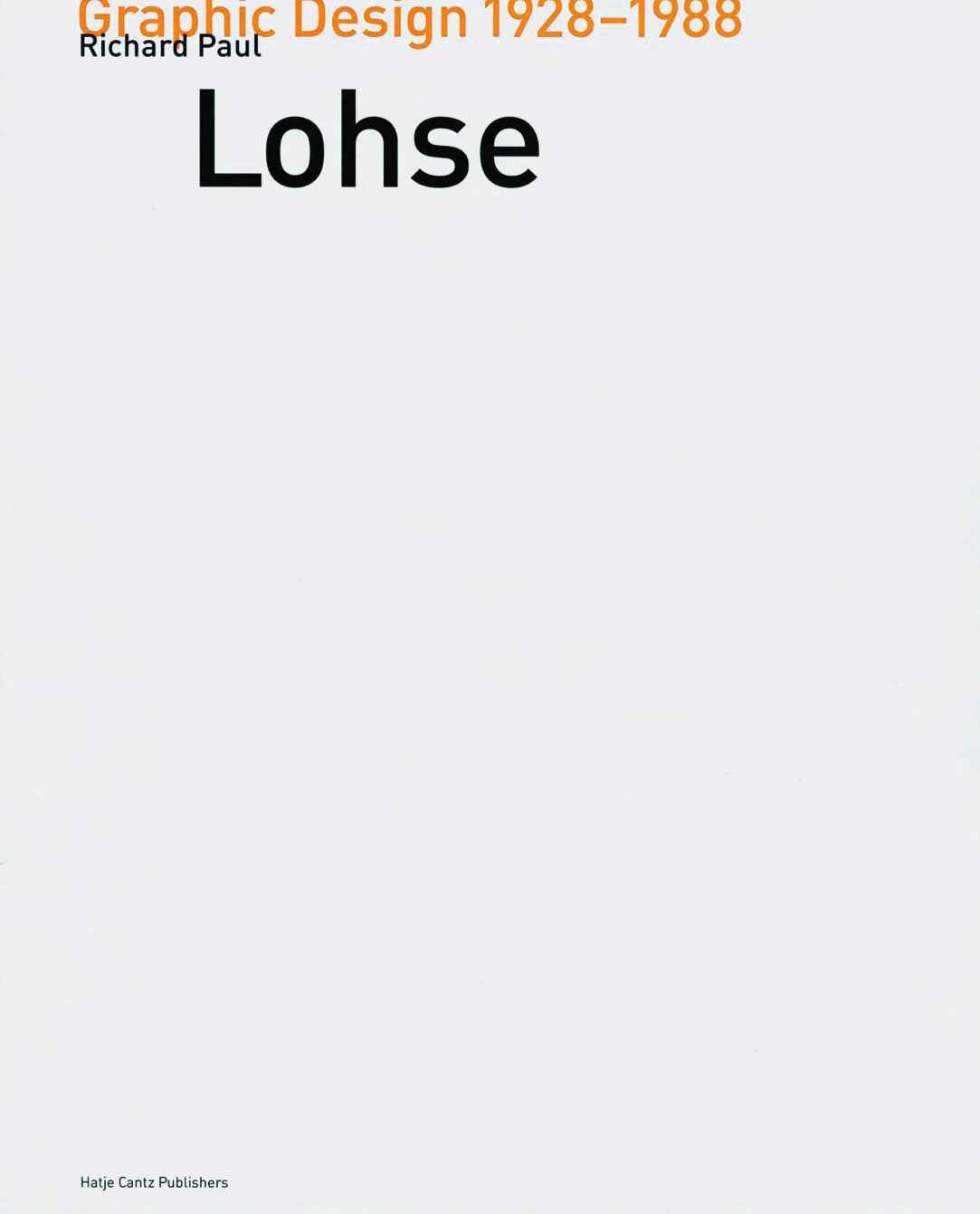 Neue Grafik / New Graphic Design / Graphisme actuel Nr. 1, 
