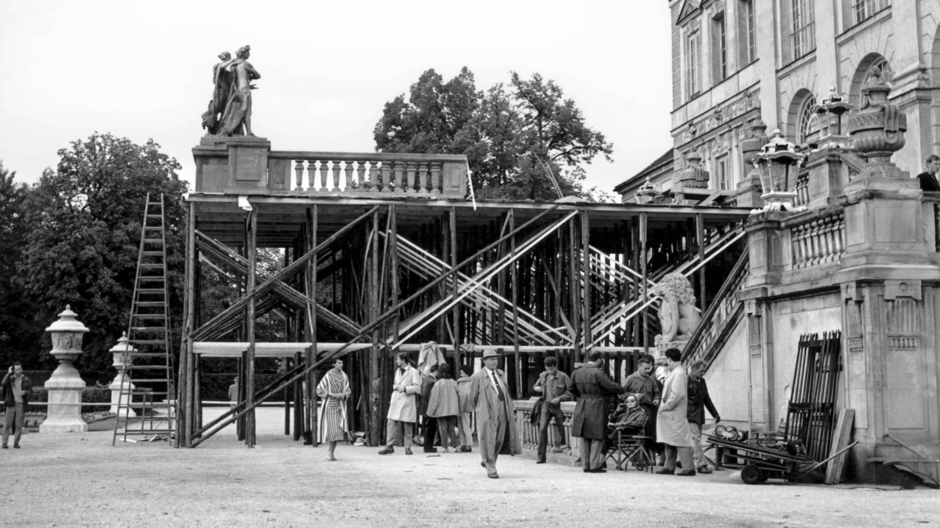 Last Year at Marienbad (1961), production still.