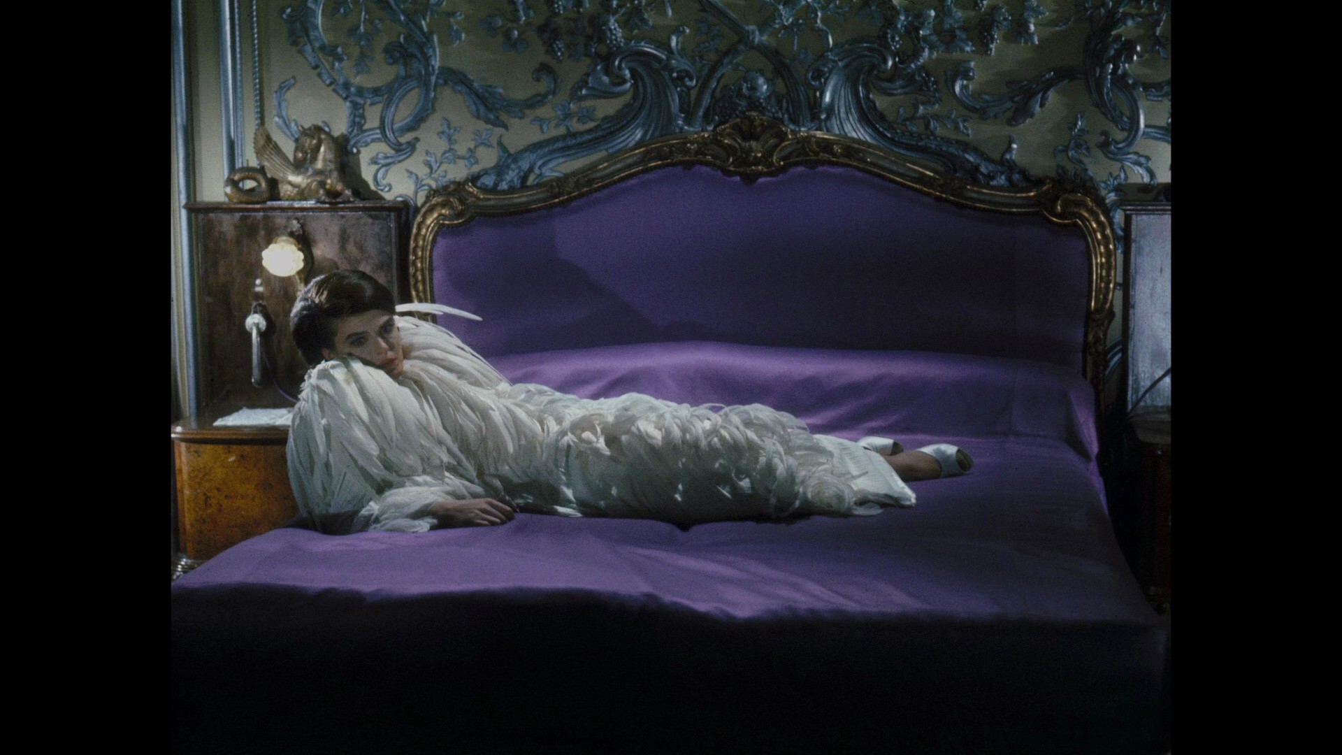 Last Year at Marienbad (1961), Delphine Seyrig, production still.