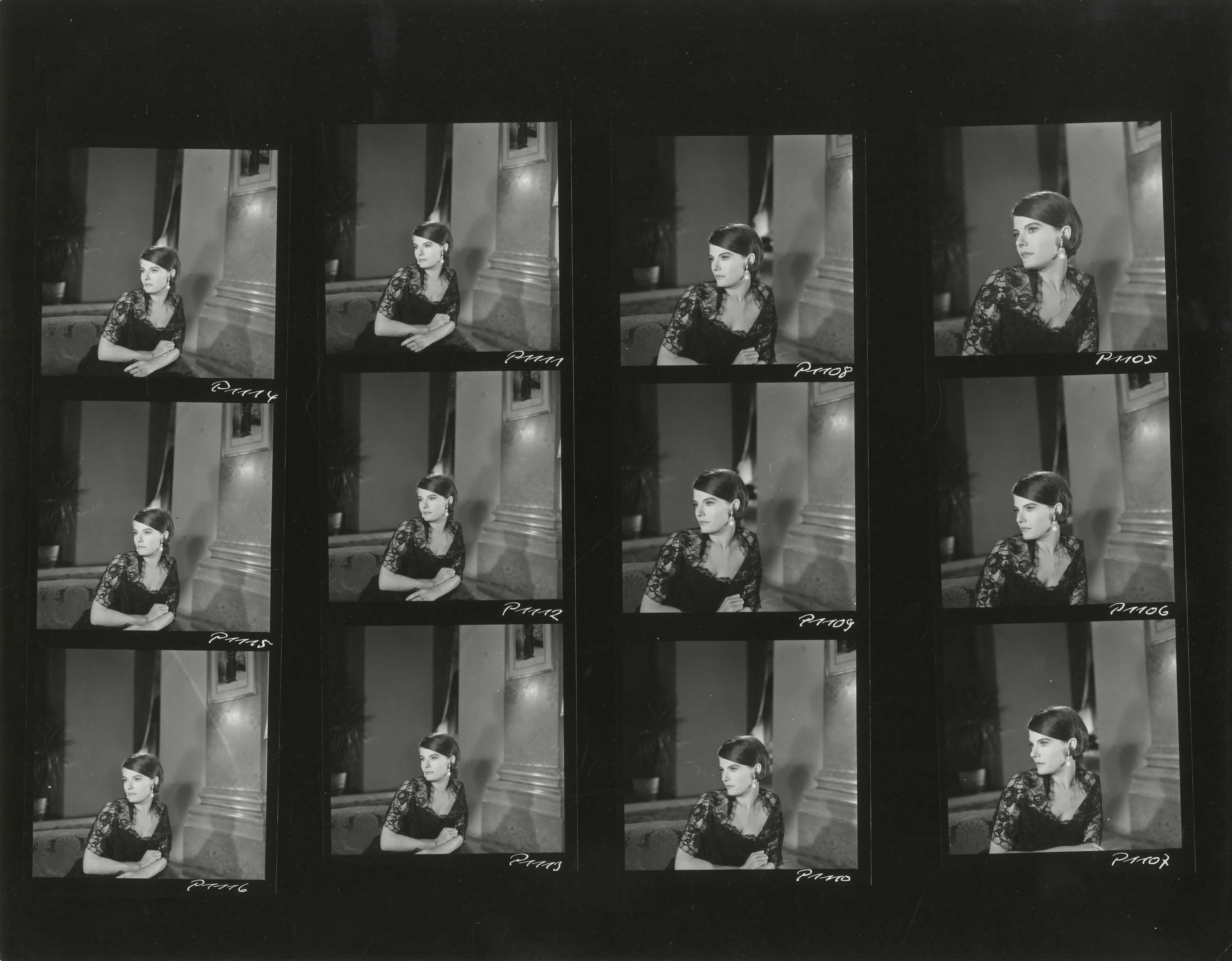 Last Year at Marienbad (1961), contact sheet.
