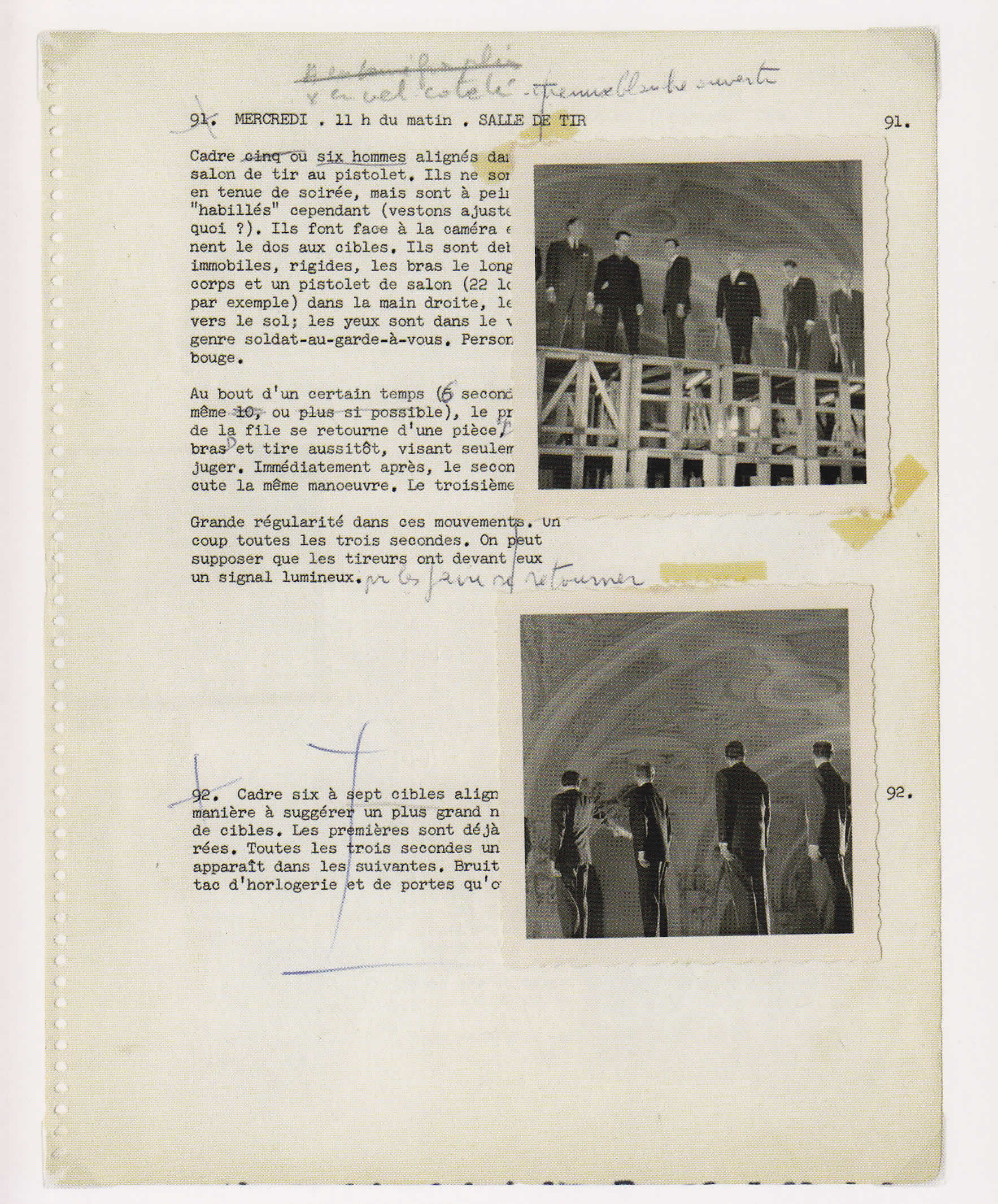 Last Year at Marienbad Scenes 91, 92.