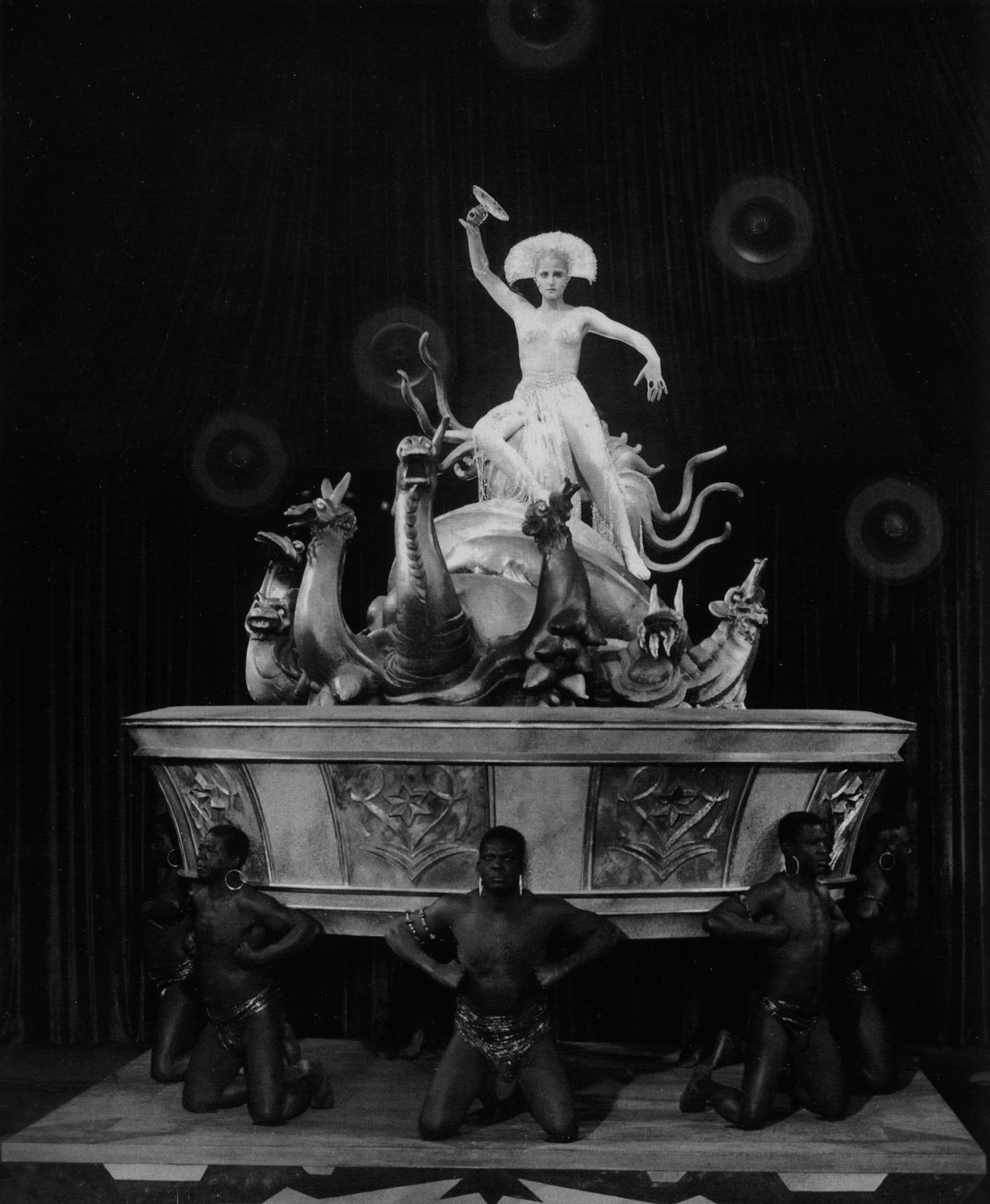 Metropolis (1927), Brigette Helm, production still.  