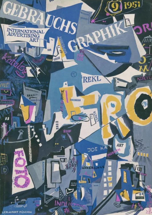 Gebrauchsgraphik, Vol, 22, No. 9, 1951.