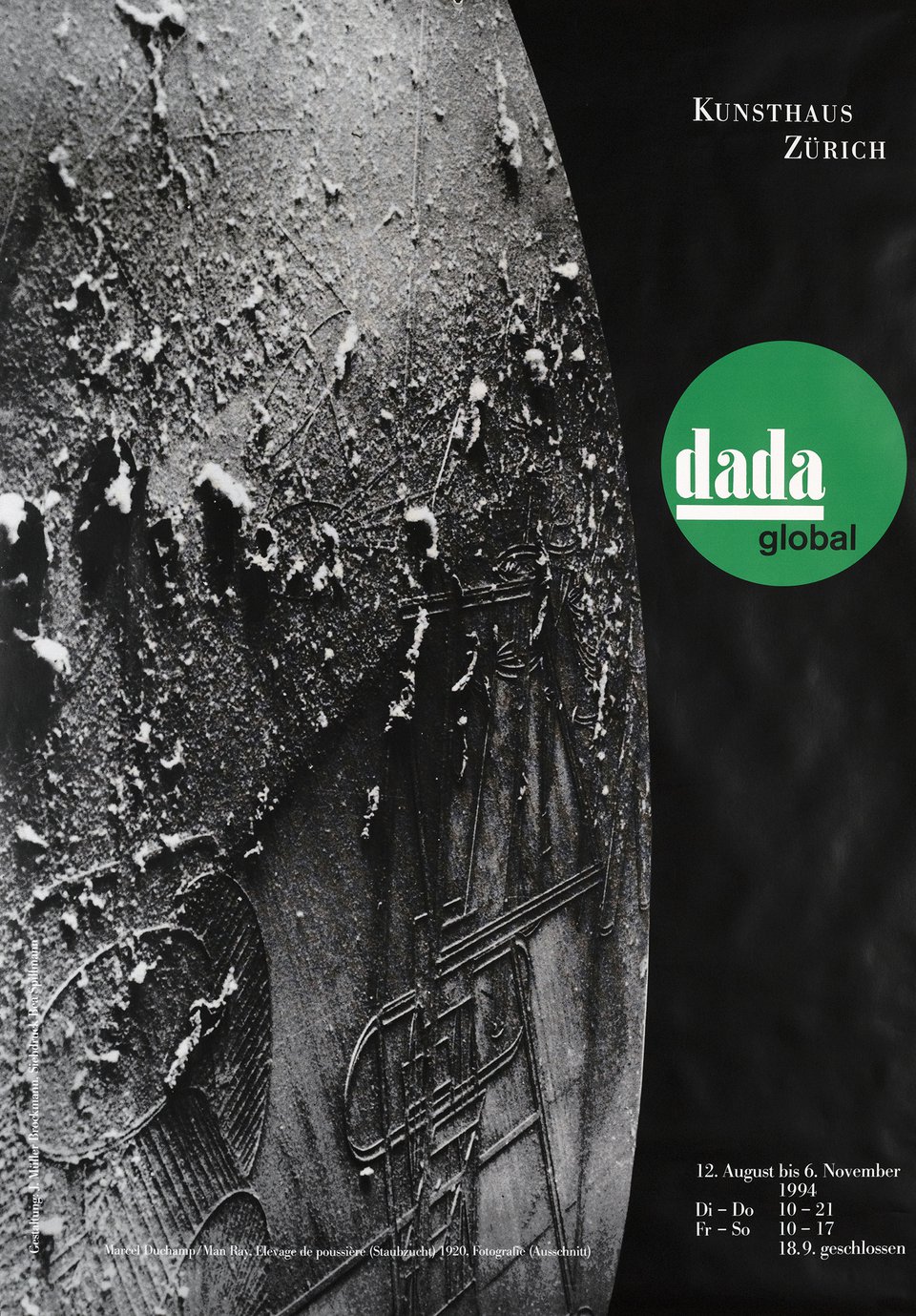 Josef Müller-Brockmann: Dada Global / Kunsthaus Zürich / 1994