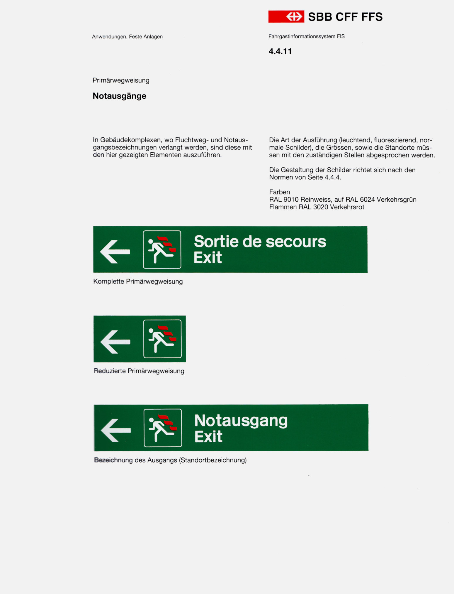 Josef Müller-Brockmann: SBB CFF FFS – Visuelles Informationssystem in Bahnhöfen und Stationen.