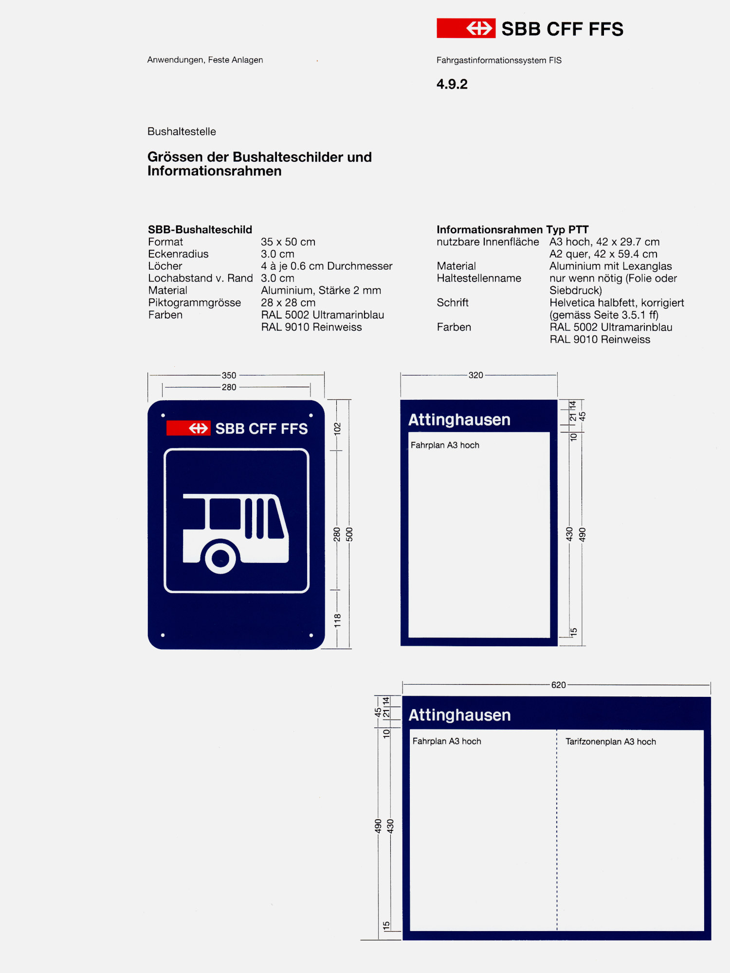 Josef Müller-Brockmann: SBB CFF FFS – Visuelles Informationssystem in Bahnhöfen und Stationen.